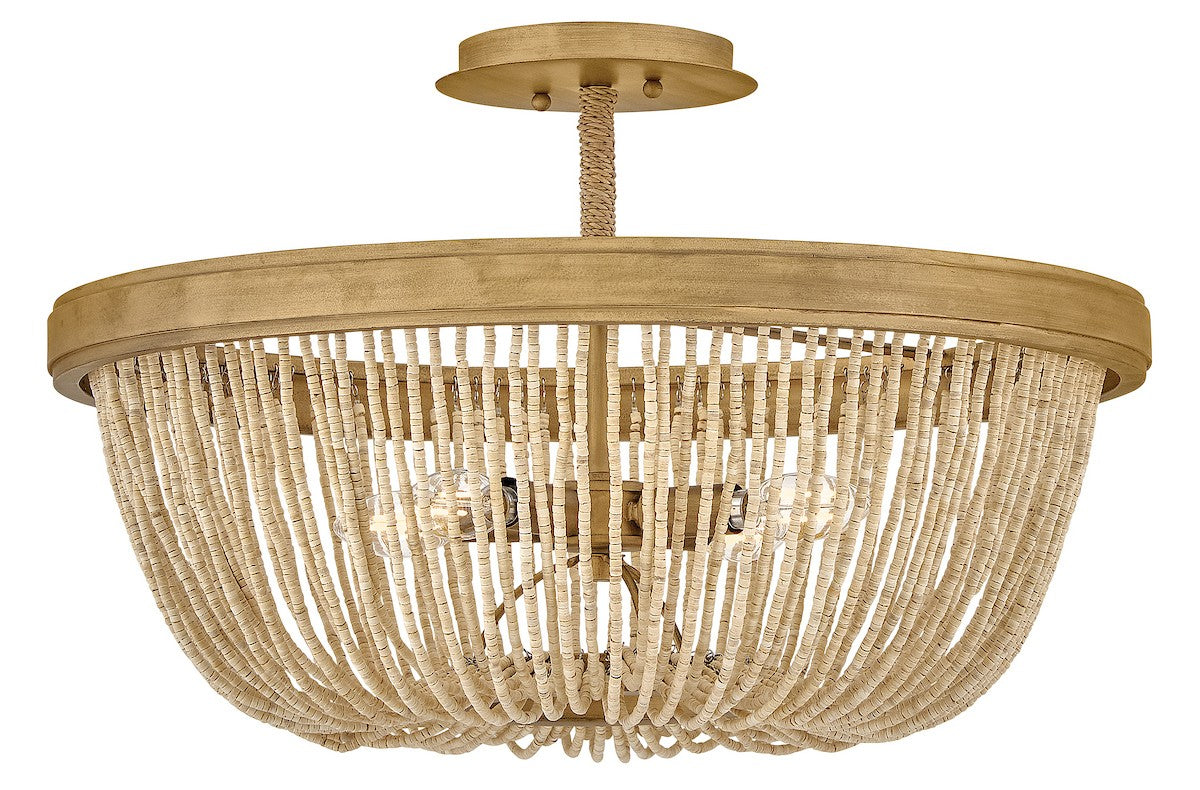 Hinkley Canada - 48613BNG - LED Semi-Plafonnier - Tula - Or bruni