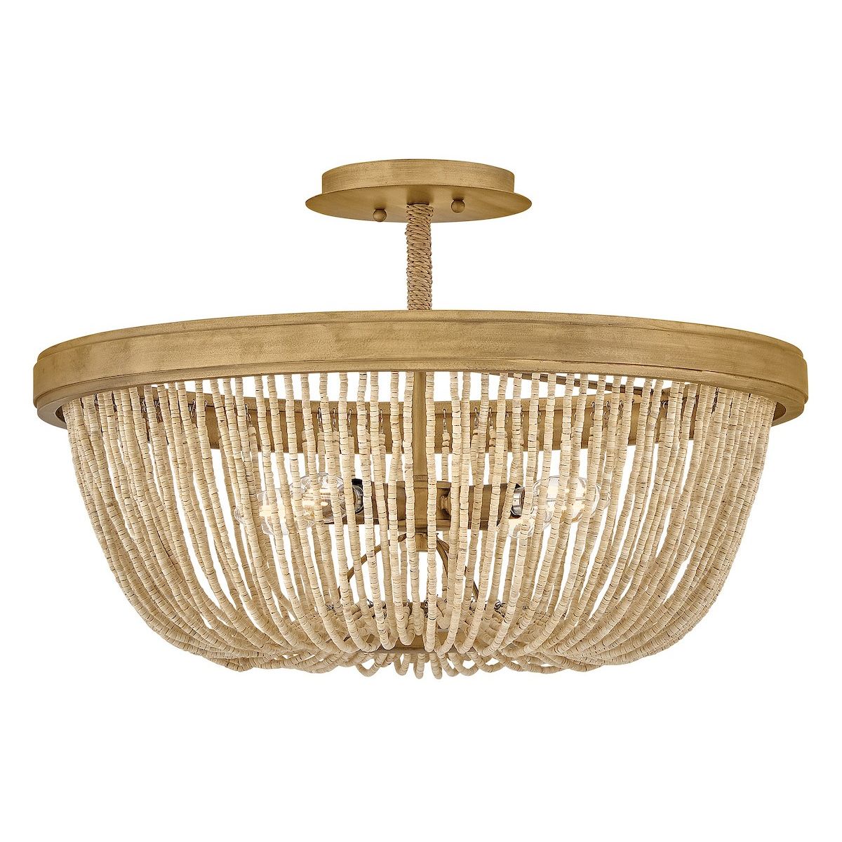 Hinkley Canada - 48613BNG - LED Semi-Plafonnier - Tula - Or bruni