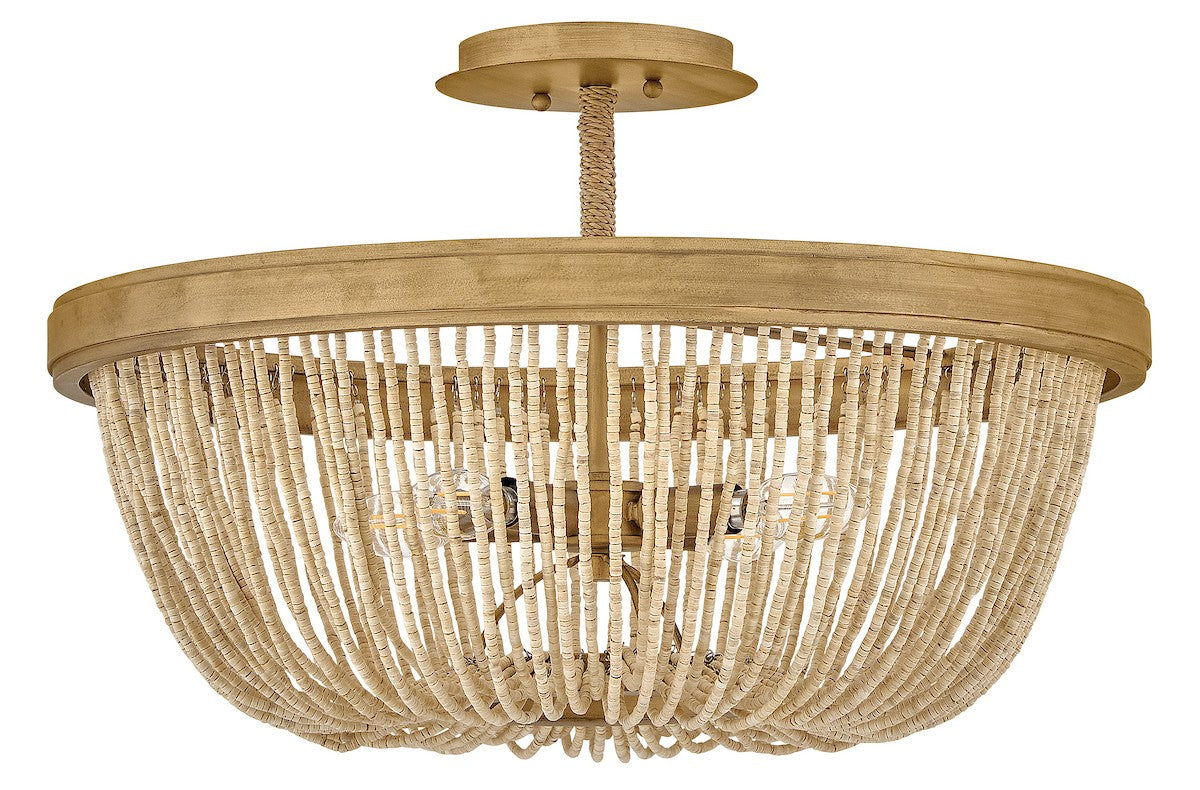 Hinkley Canada - 48613BNG - LED Semi-Plafonnier - Tula - Or bruni