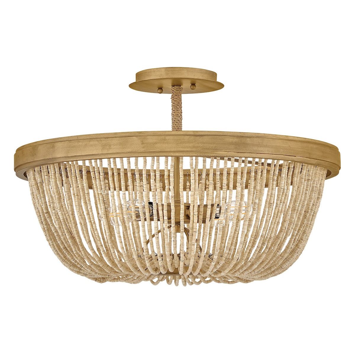 Hinkley Canada - 48613BNG - LED Semi-Plafonnier - Tula - Or bruni