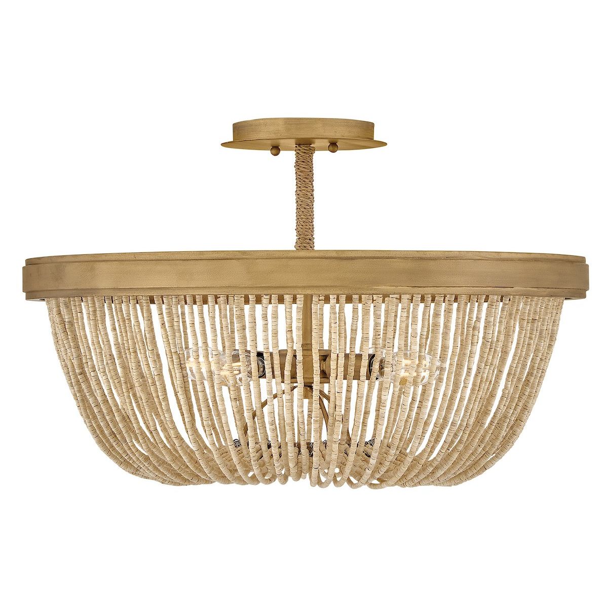 Hinkley Canada - 48613BNG - LED Semi-Plafonnier - Tula - Or bruni
