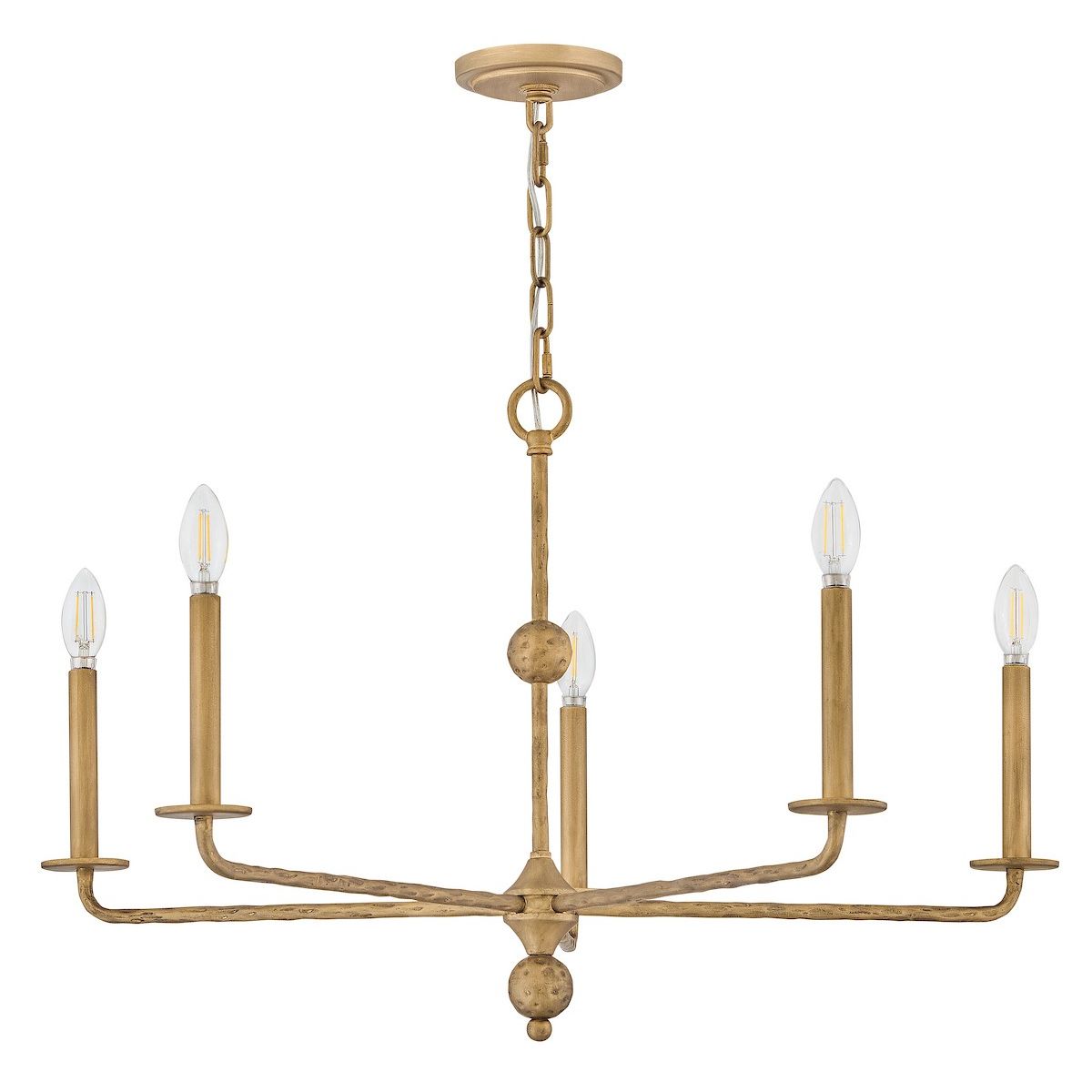 Hinkley Canada - 48624BNG - LED Chandelier - Ansel - Burnished Gold