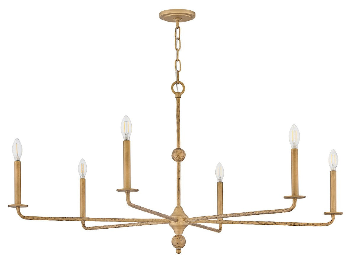 Hinkley Canada - 48628BNG - LED Chandelier - Ansel - Burnished Gold