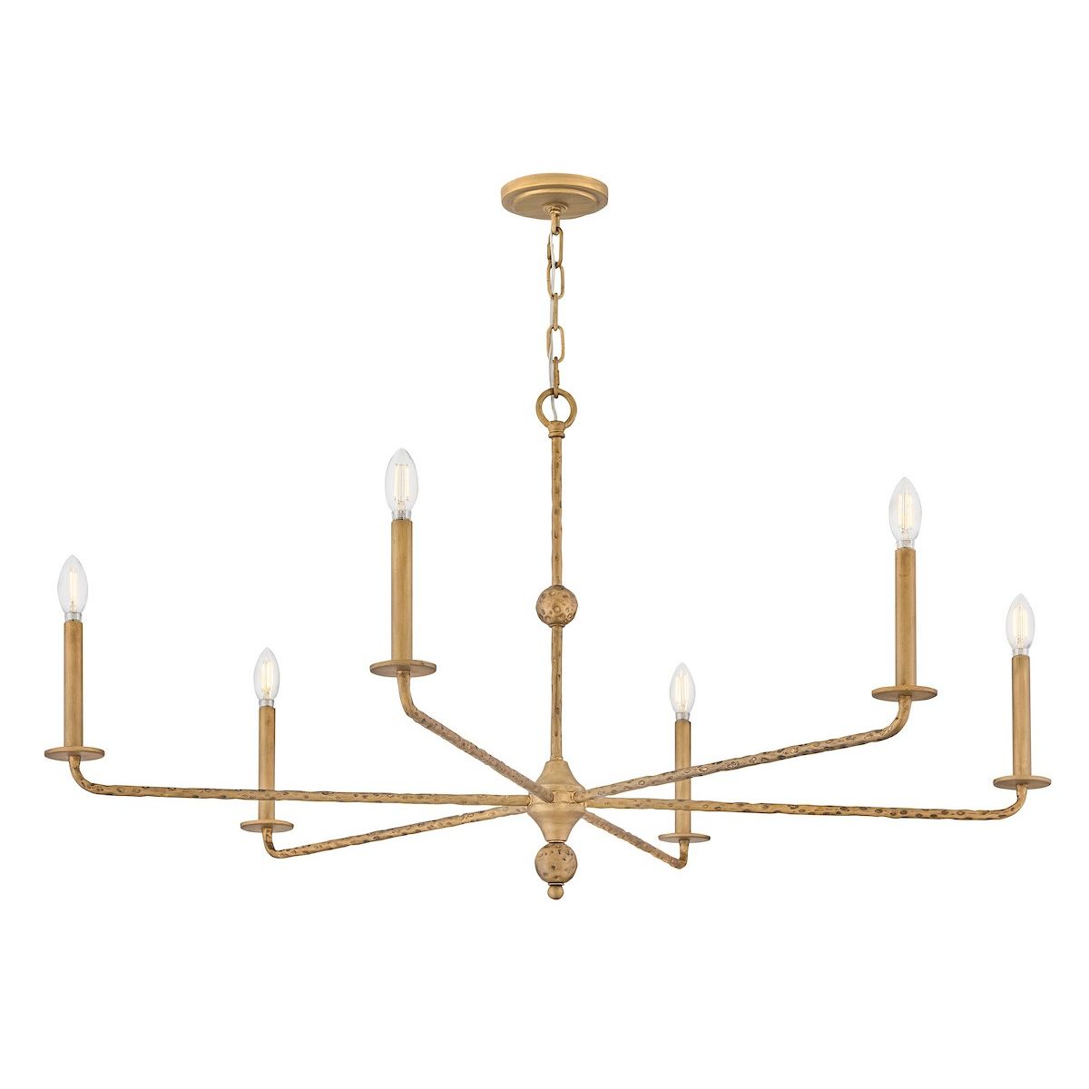 Hinkley Canada - 48628BNG - LED Chandelier - Ansel - Burnished Gold