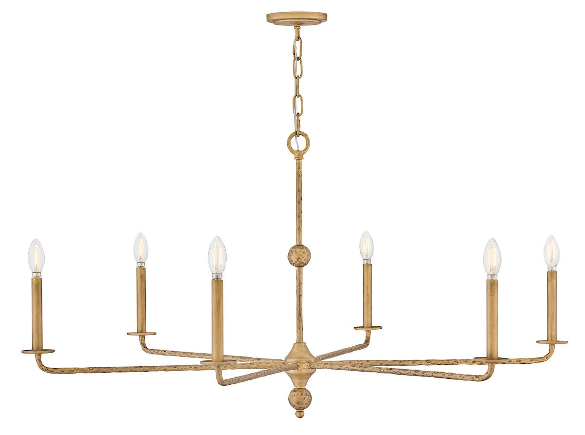 Hinkley Canada - 48628BNG - LED Chandelier - Ansel - Burnished Gold