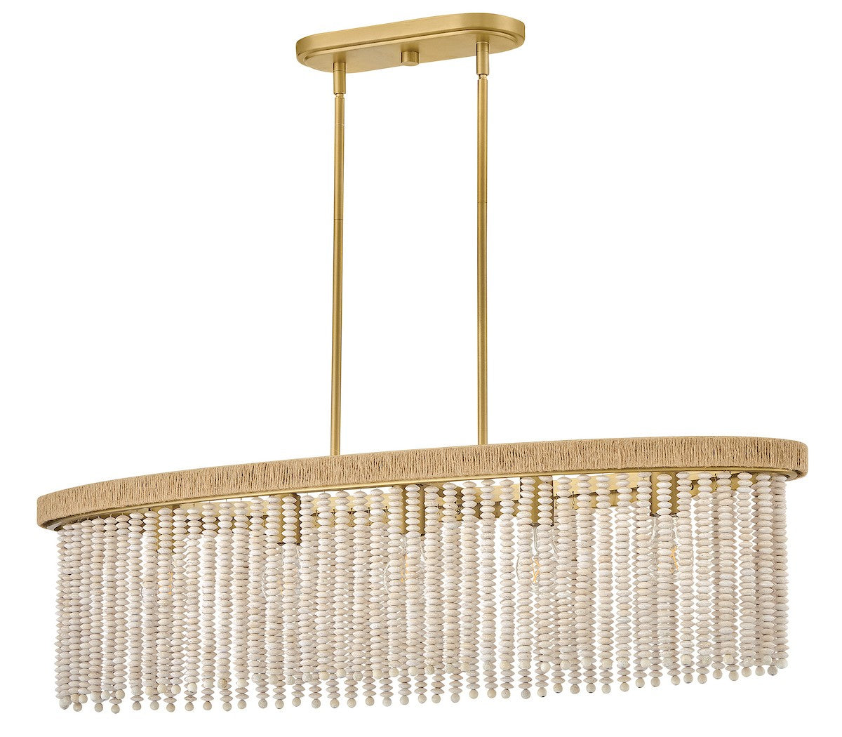 Hinkley Canada - 48605LCB - LED linéaire Suspension - Indra - Laiton laqué