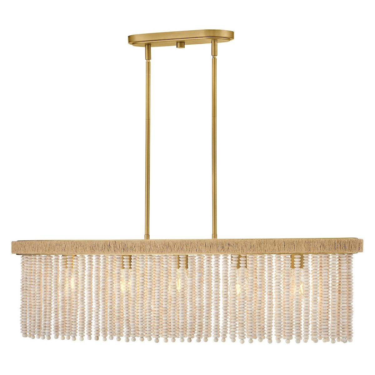 Hinkley Canada - 48605LCB - LED linéaire Suspension - Indra - Laiton laqué