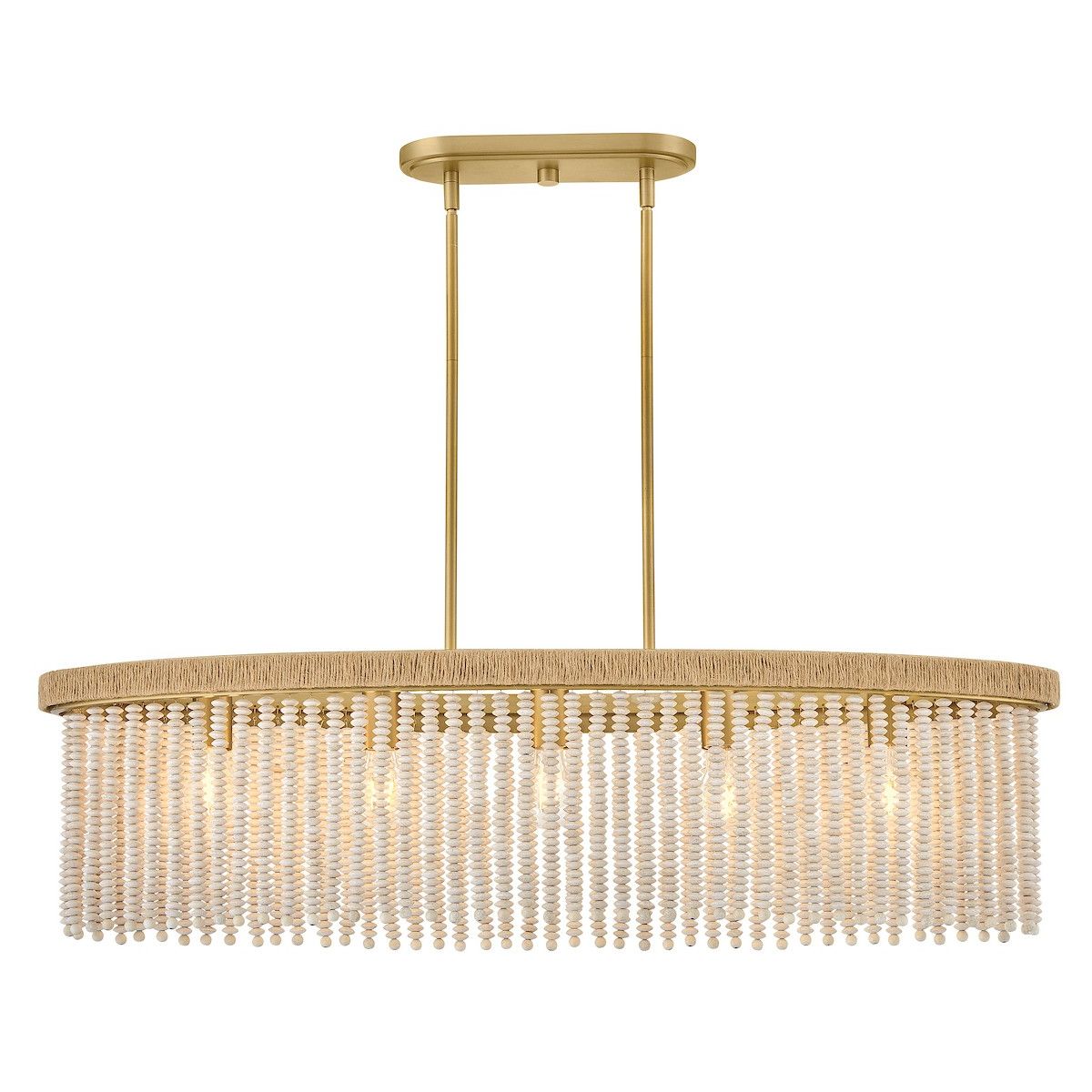 Hinkley Canada - 48605LCB - LED linéaire Suspension - Indra - Laiton laqué