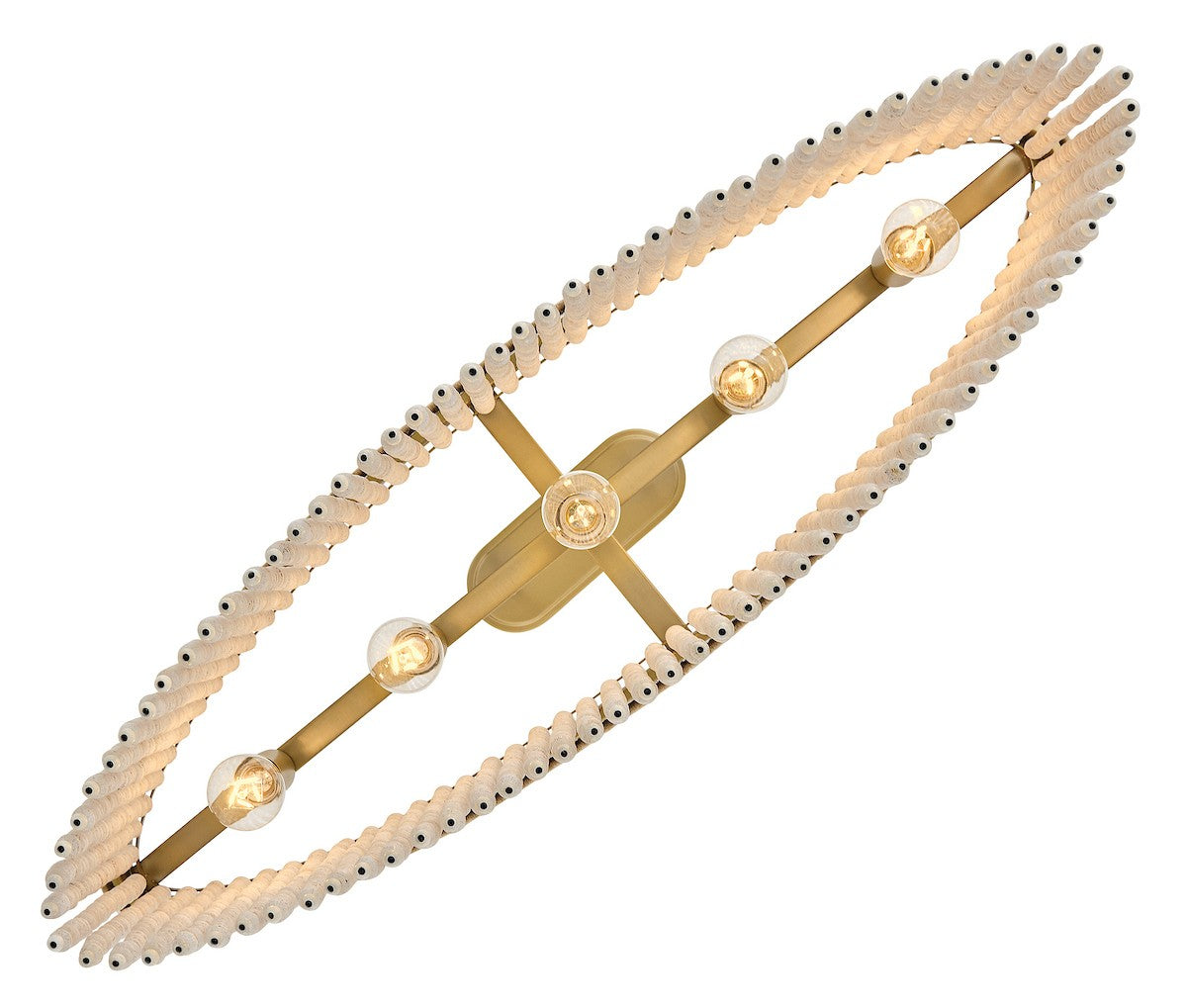 Hinkley Canada - 48605LCB - LED linéaire Suspension - Indra - Laiton laqué
