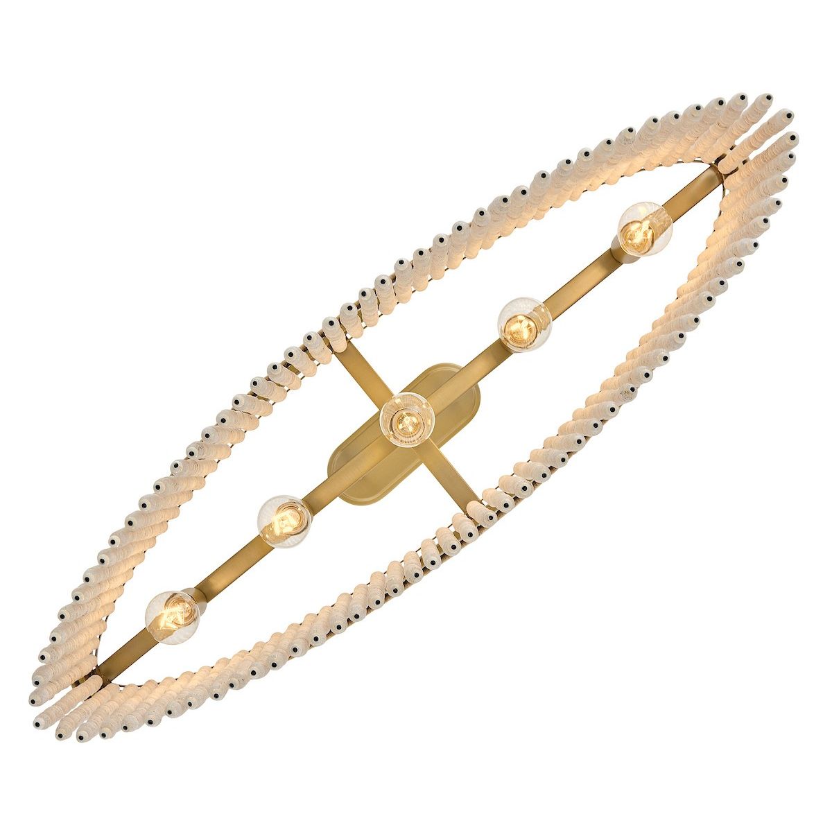 Hinkley Canada - 48605LCB - LED linéaire Suspension - Indra - Laiton laqué