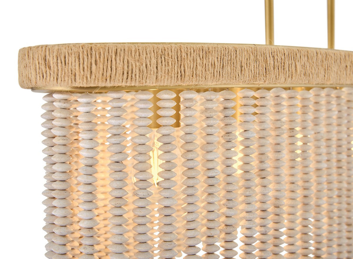 Hinkley Canada - 48605LCB - LED linéaire Suspension - Indra - Laiton laqué