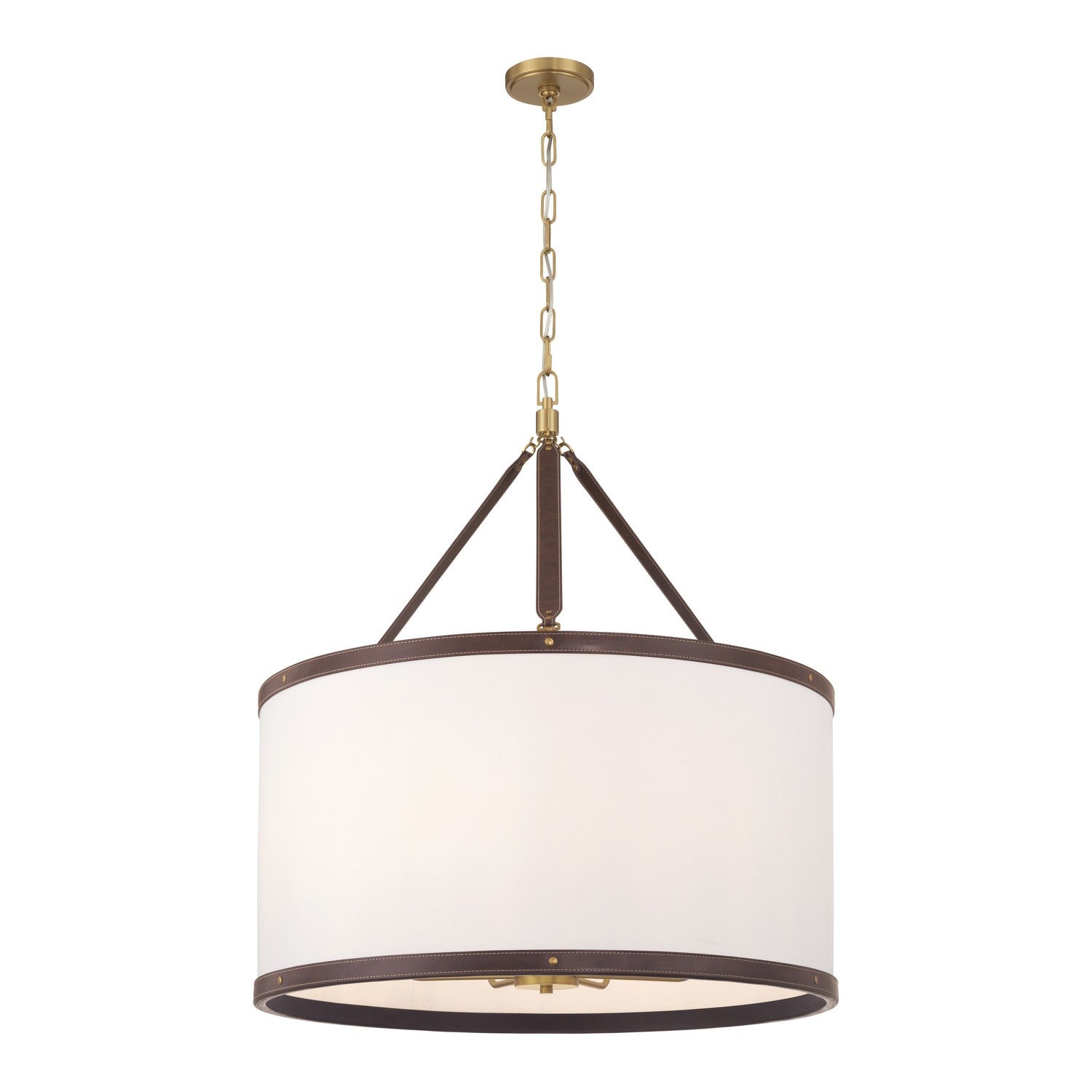 Crystorama - CAL-2408-LG - Huit lumières Suspension - Callahan - Luxe Gold