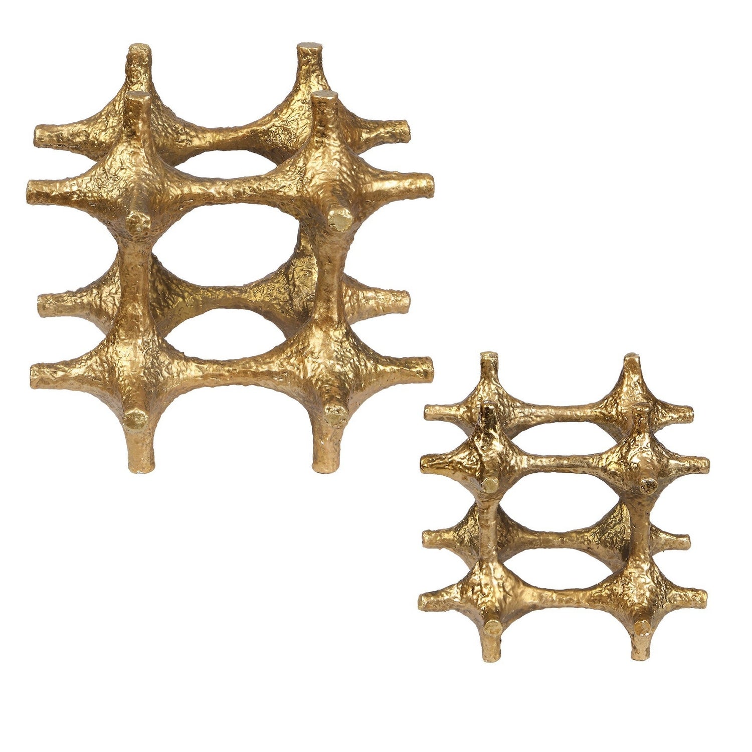 Uttermost - 18314 - Ensemble de 2 sculptures - Dorées - Laiton antique