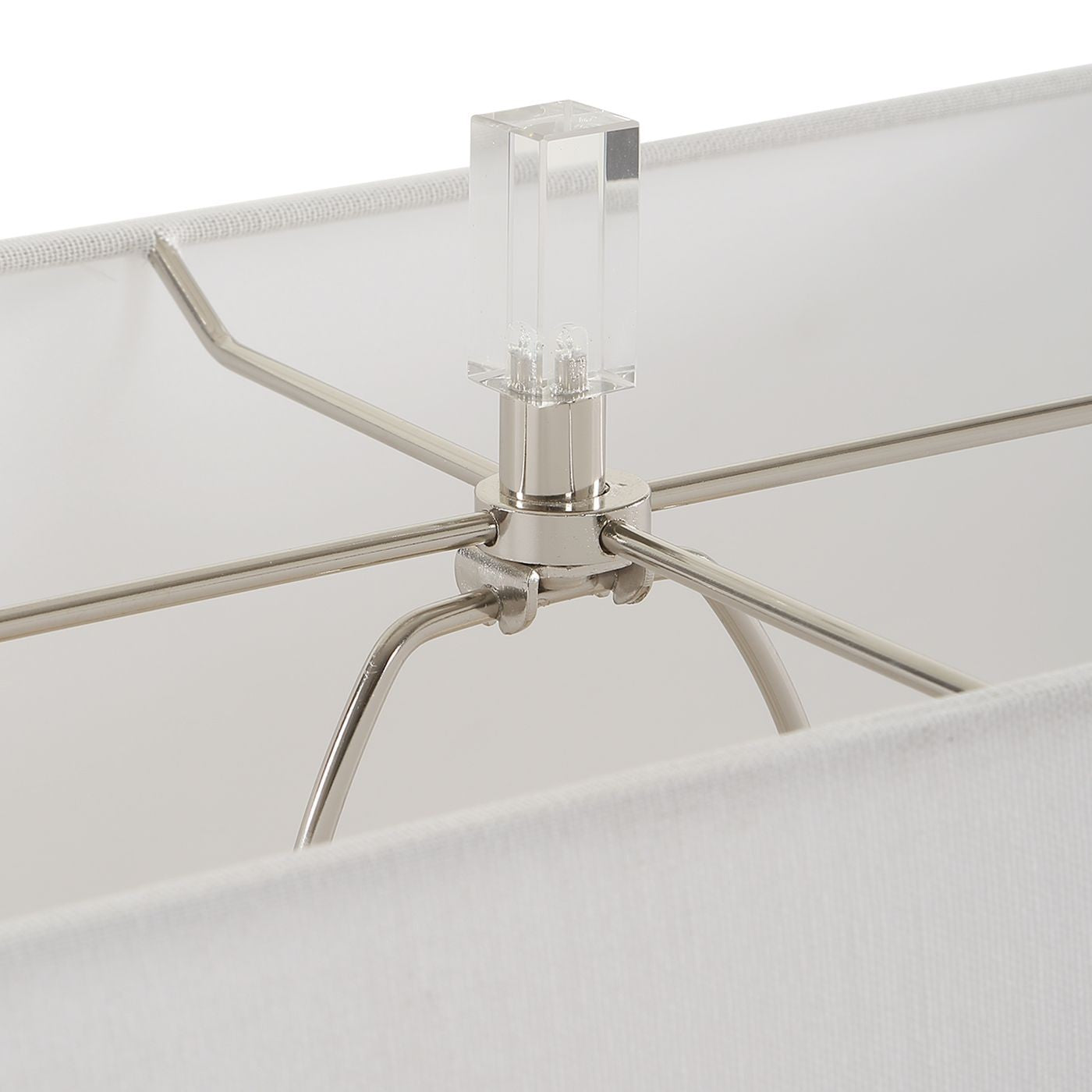 Uttermost - 30648 - One Light Table Lamp - Mayme - Polished Nickel