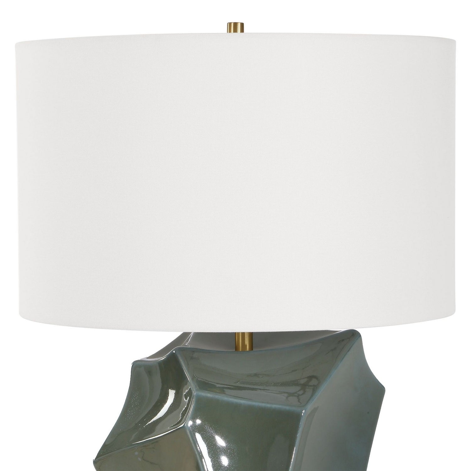 Uttermost - 30662 - One Light Table Lamp - Prisma - Antique Brass
