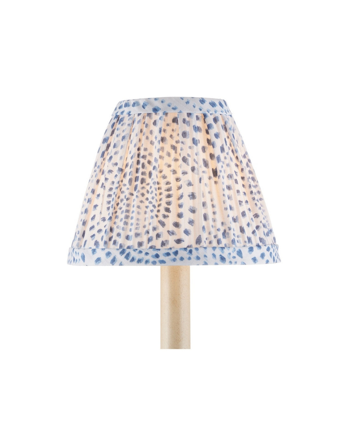 Currey and Company 0900-0050 Abat-jour Lenore en bleu/ivoire