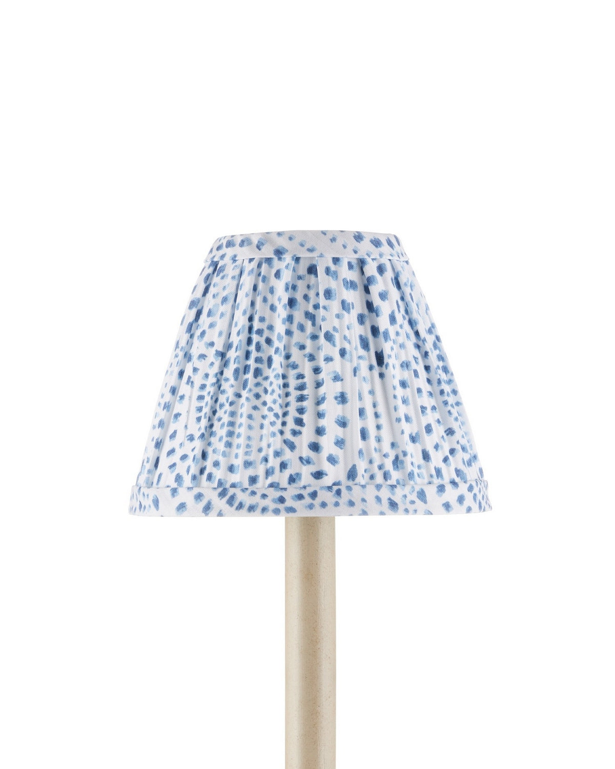 Currey and Company 0900-0050 Abat-jour Lenore en bleu/ivoire