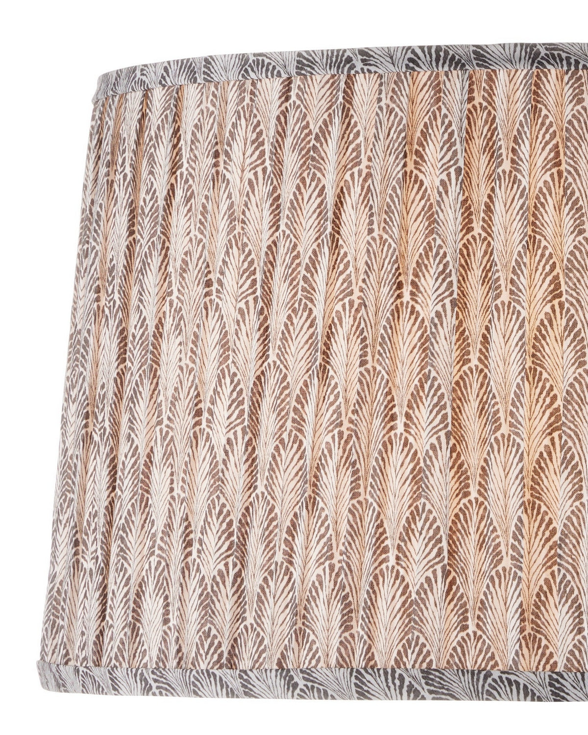 Currey and Company 0900-6005 Plume Shade in Stone/Ivory
