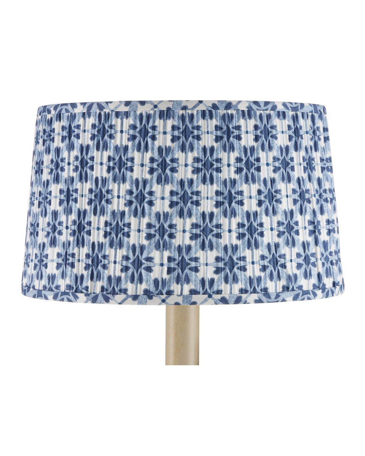 Abat-jour conique Currey and Company 0900-6006 Pembrook bleu
