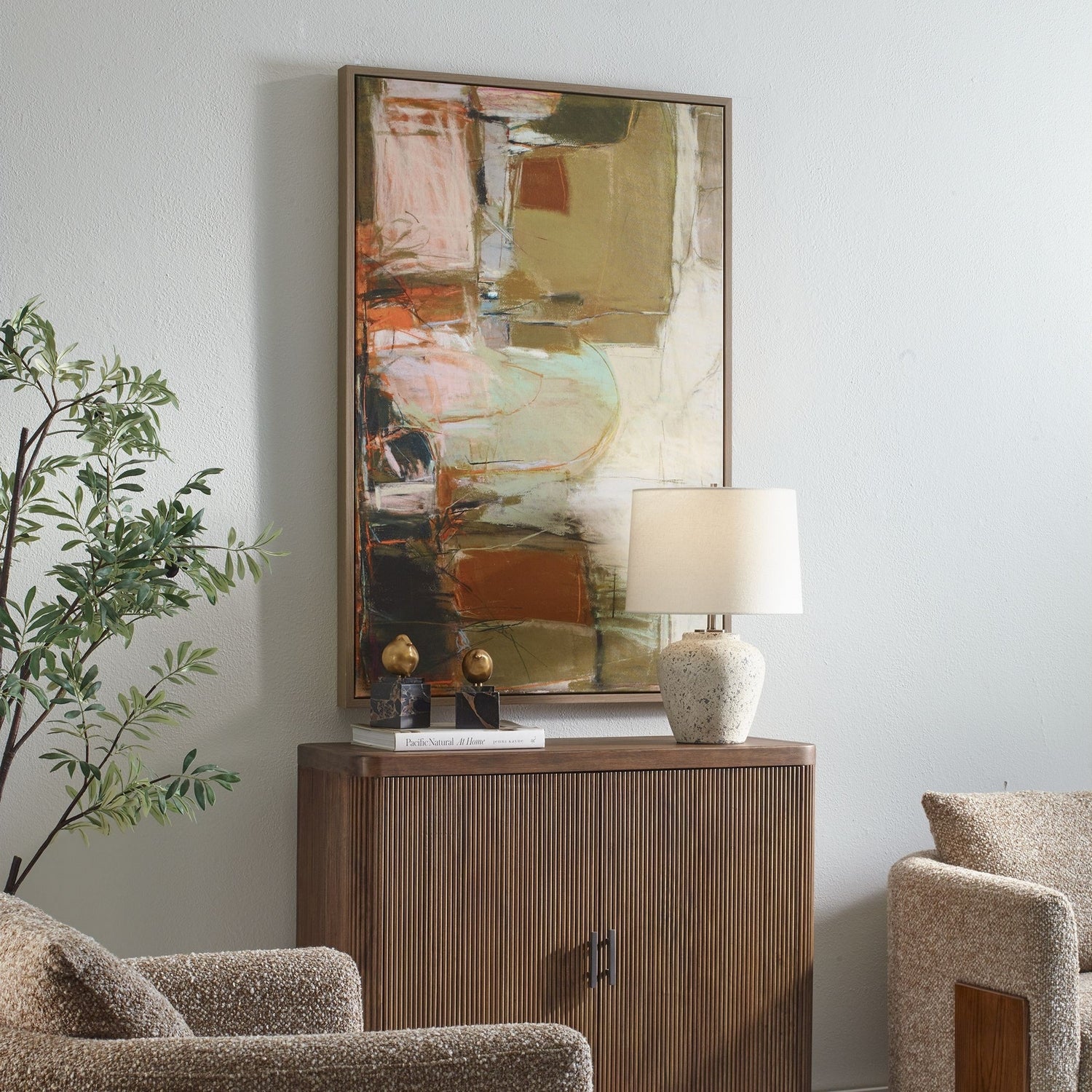 Uttermost - 32495 - Art abstrait - Murs du palais - Chêne clair
