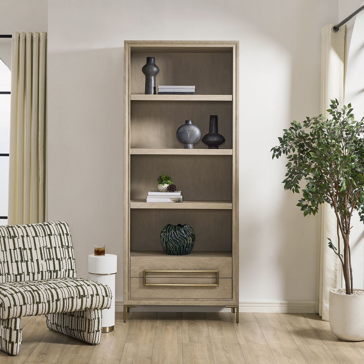 Uttermost - 50317 - Étagère - Alessia - Laiton brossé