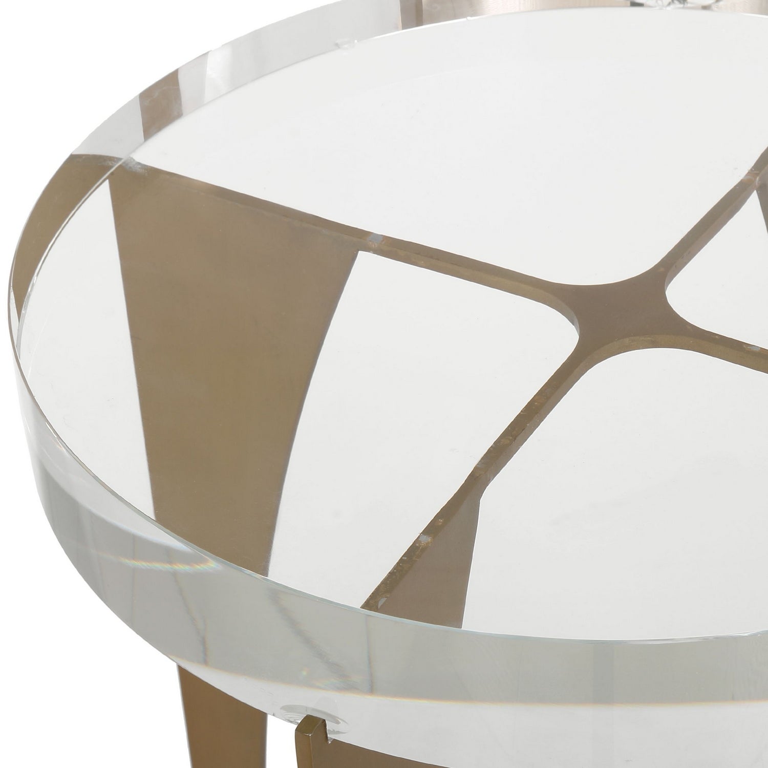 Uttermost - 50368 - Accent Table - Kolkata - Brass