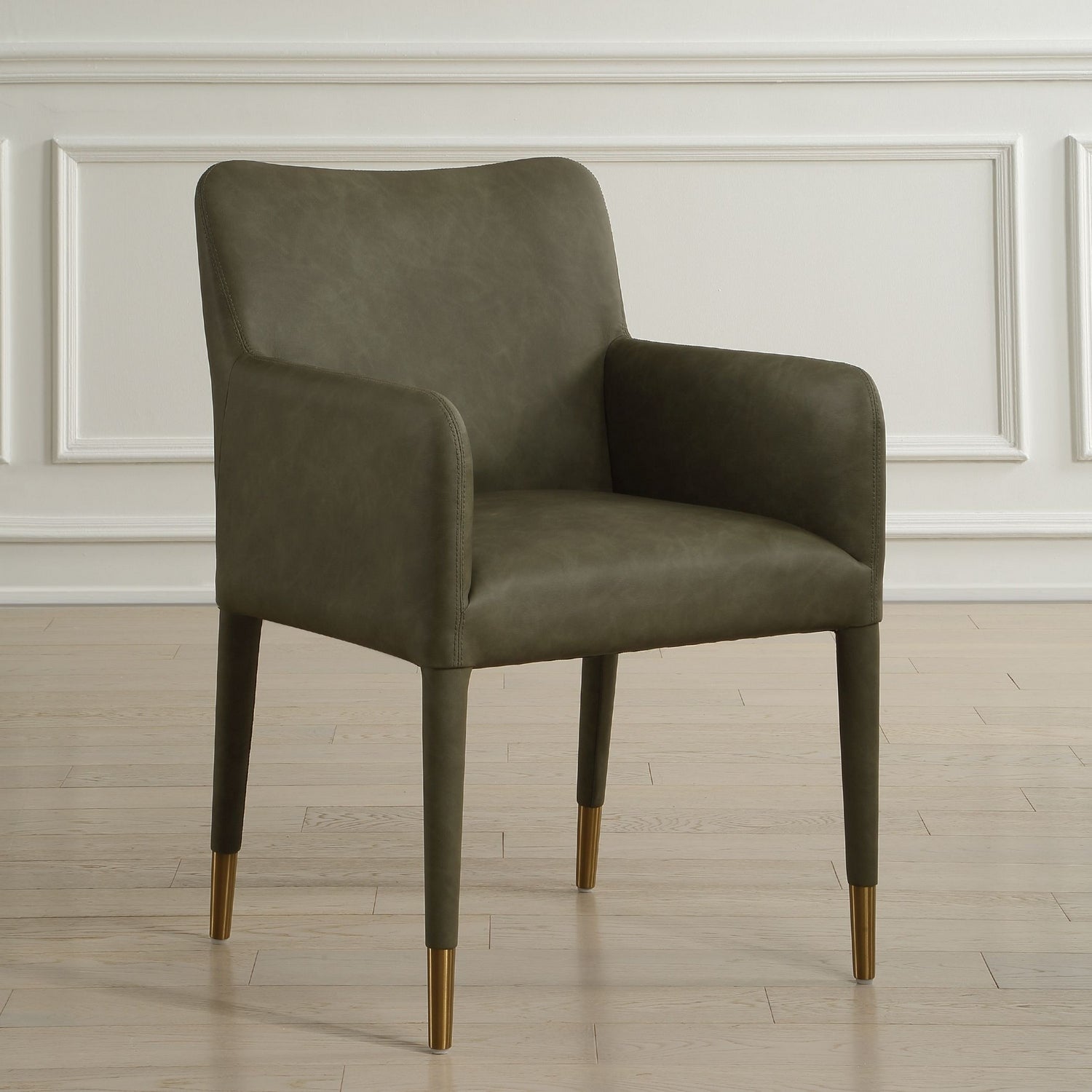 Uttermost - 53056 - Chaise de salle à manger - Conifère - Laiton brossé