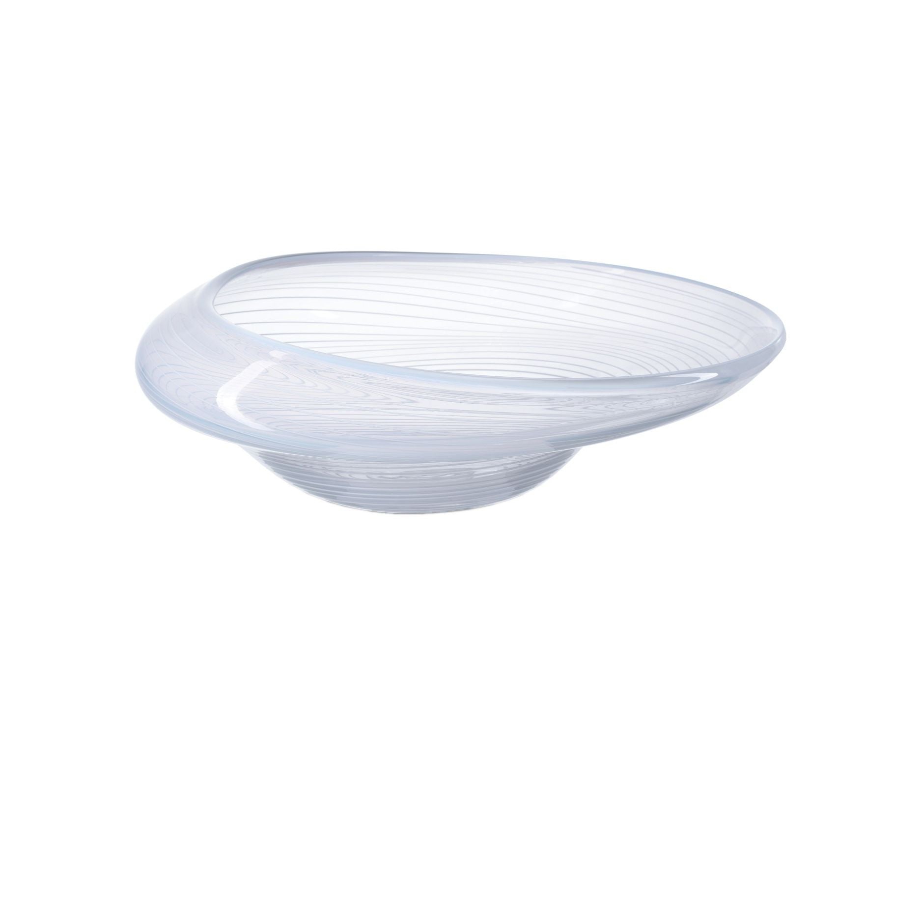 Currey and Company - 1200-0991 - Bowl - Bonaventure Bowl - White / Clear