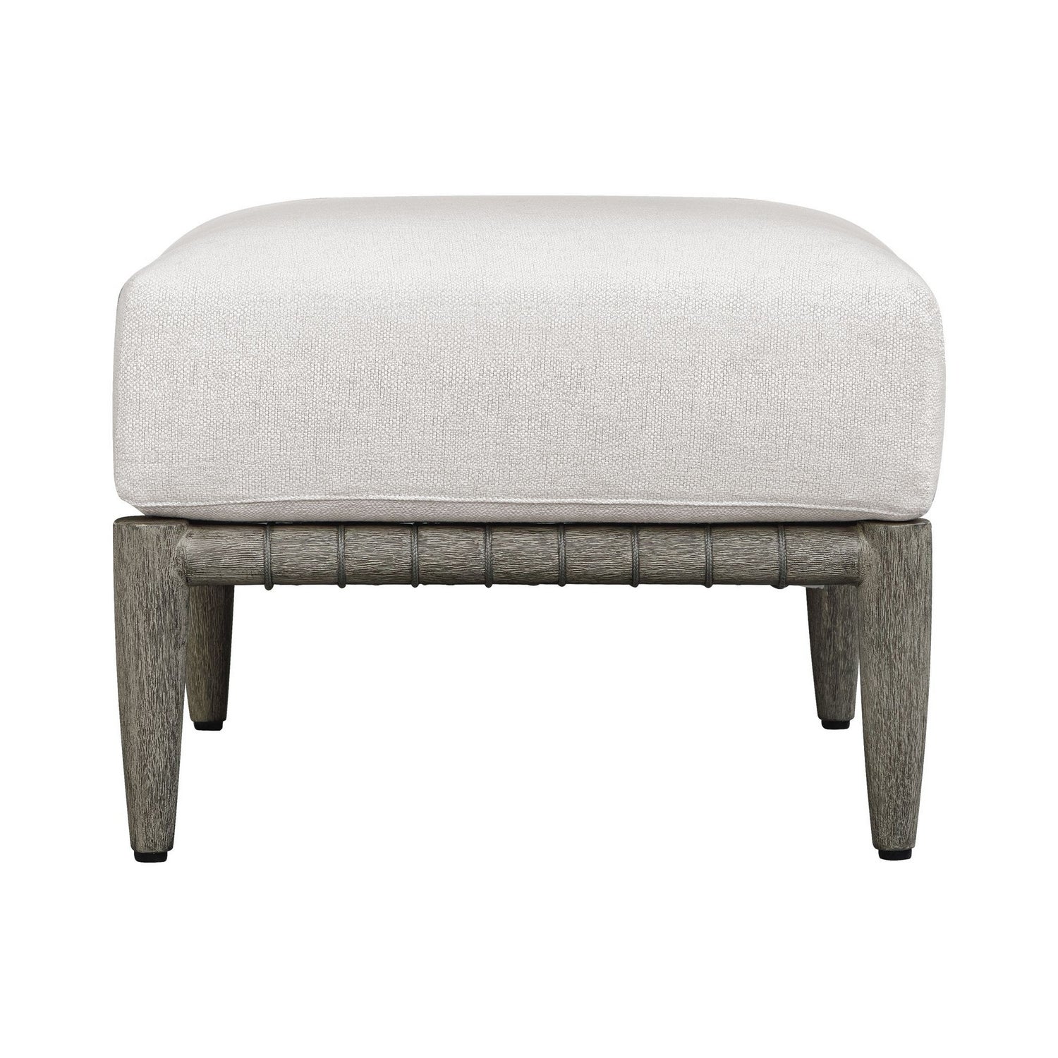 Uttermost - 53124 - Pouf d'extérieur - Bornéo - Bois naturel