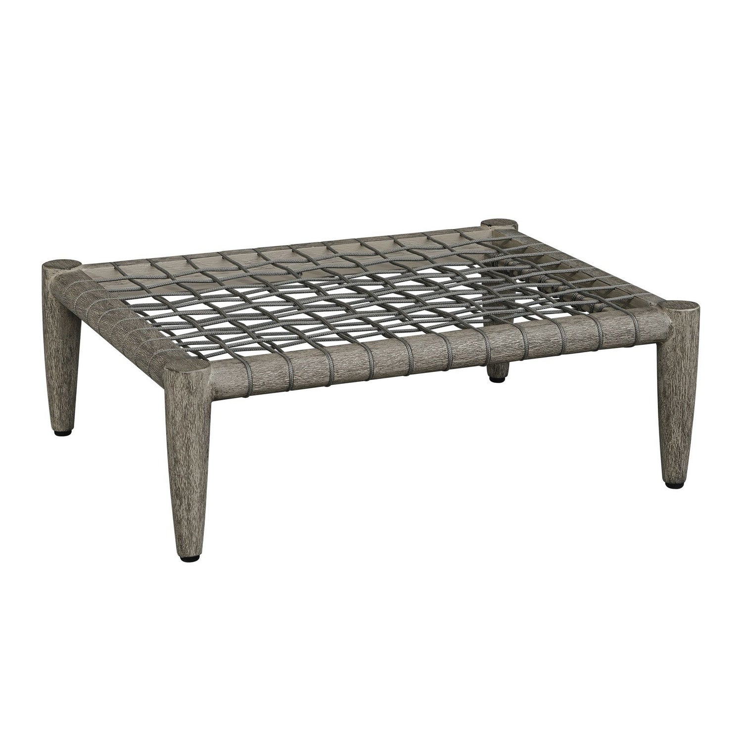 Uttermost - 53124 - Pouf d'extérieur - Bornéo - Bois naturel