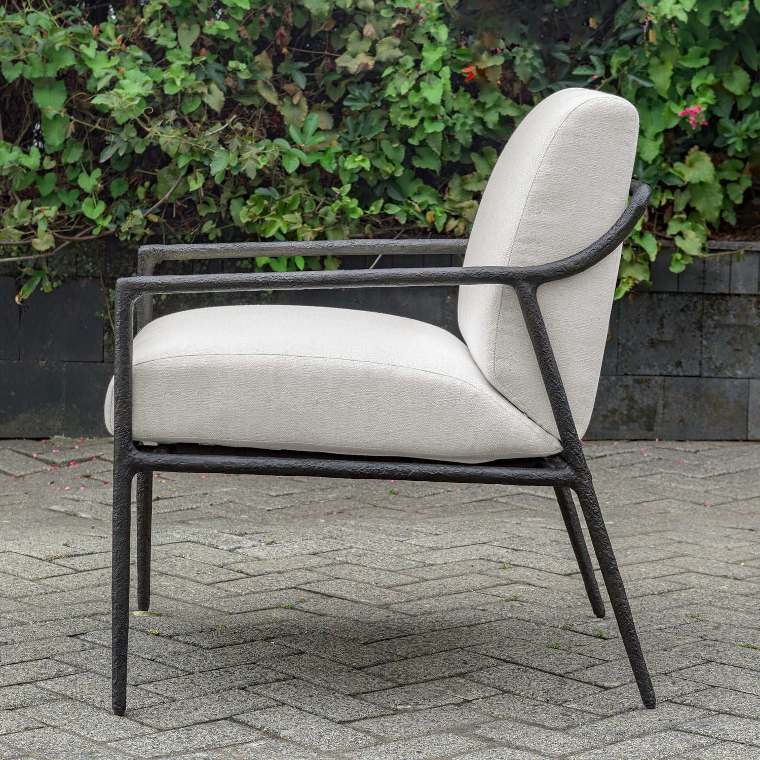 Uttermost - 53133 - Lounge Chair - Thayer - Java
