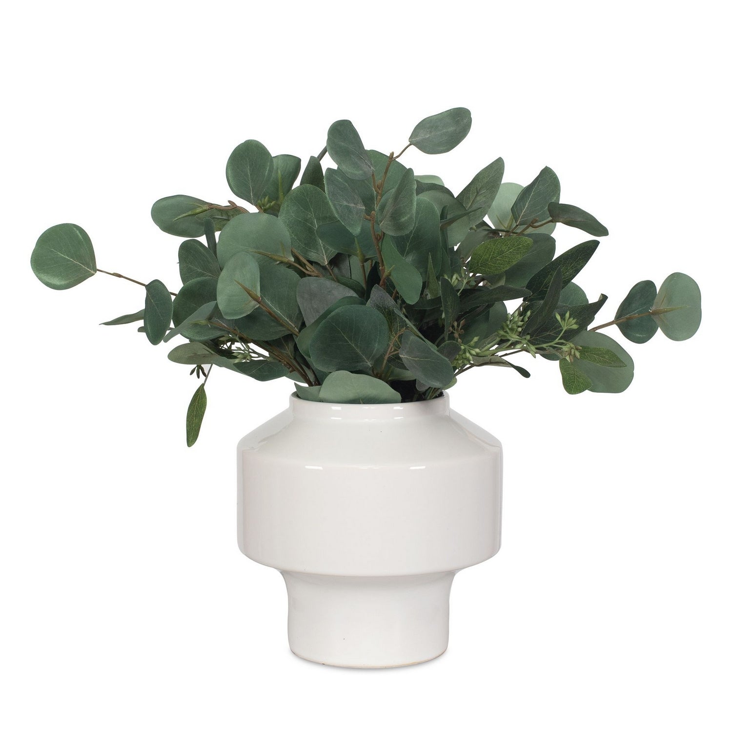 Uttermost - 60257 - Vase - Essence d'eucalyptus - Blanc