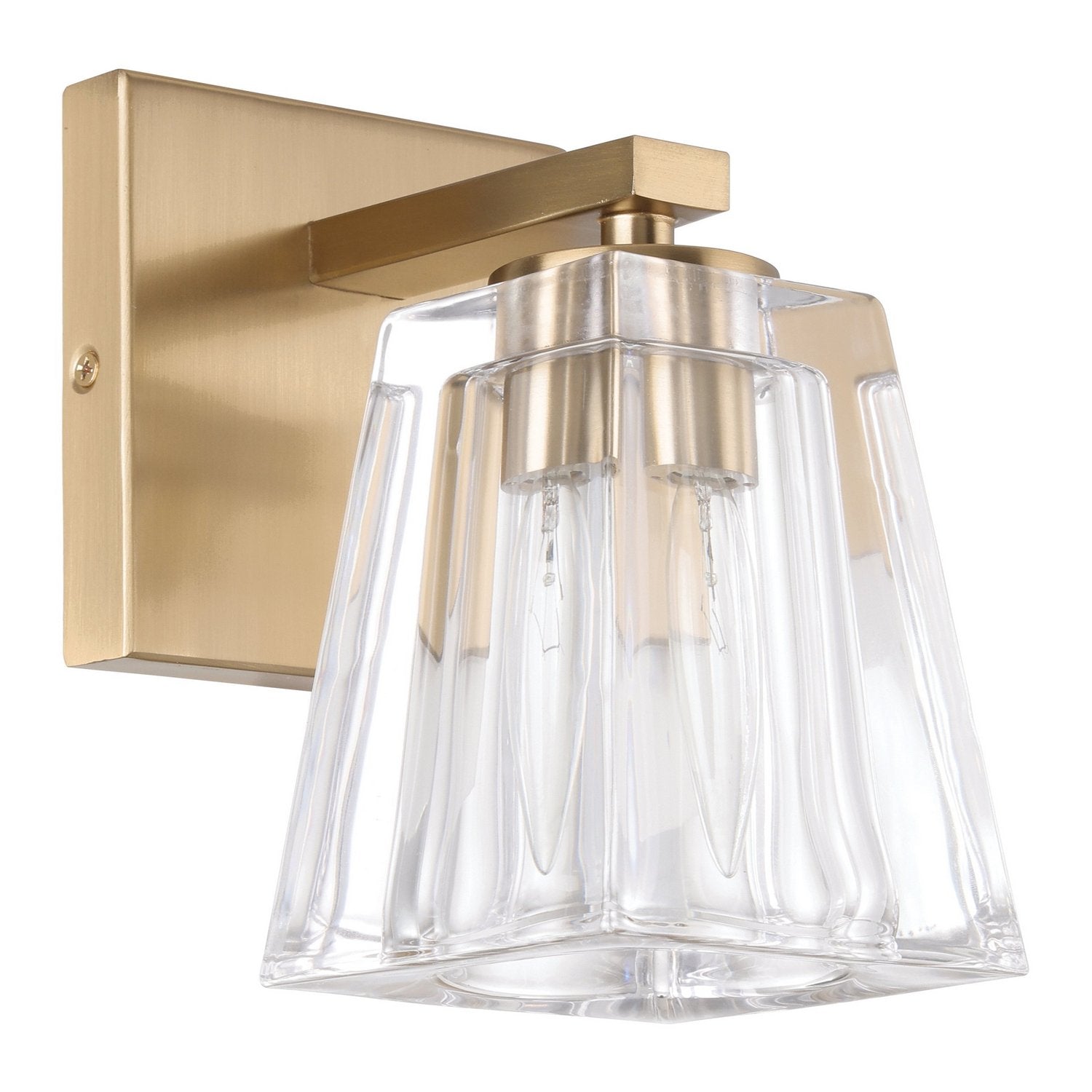 Thesis Lighting 206981A Valentin Wall Sconce in Champagne Gold
