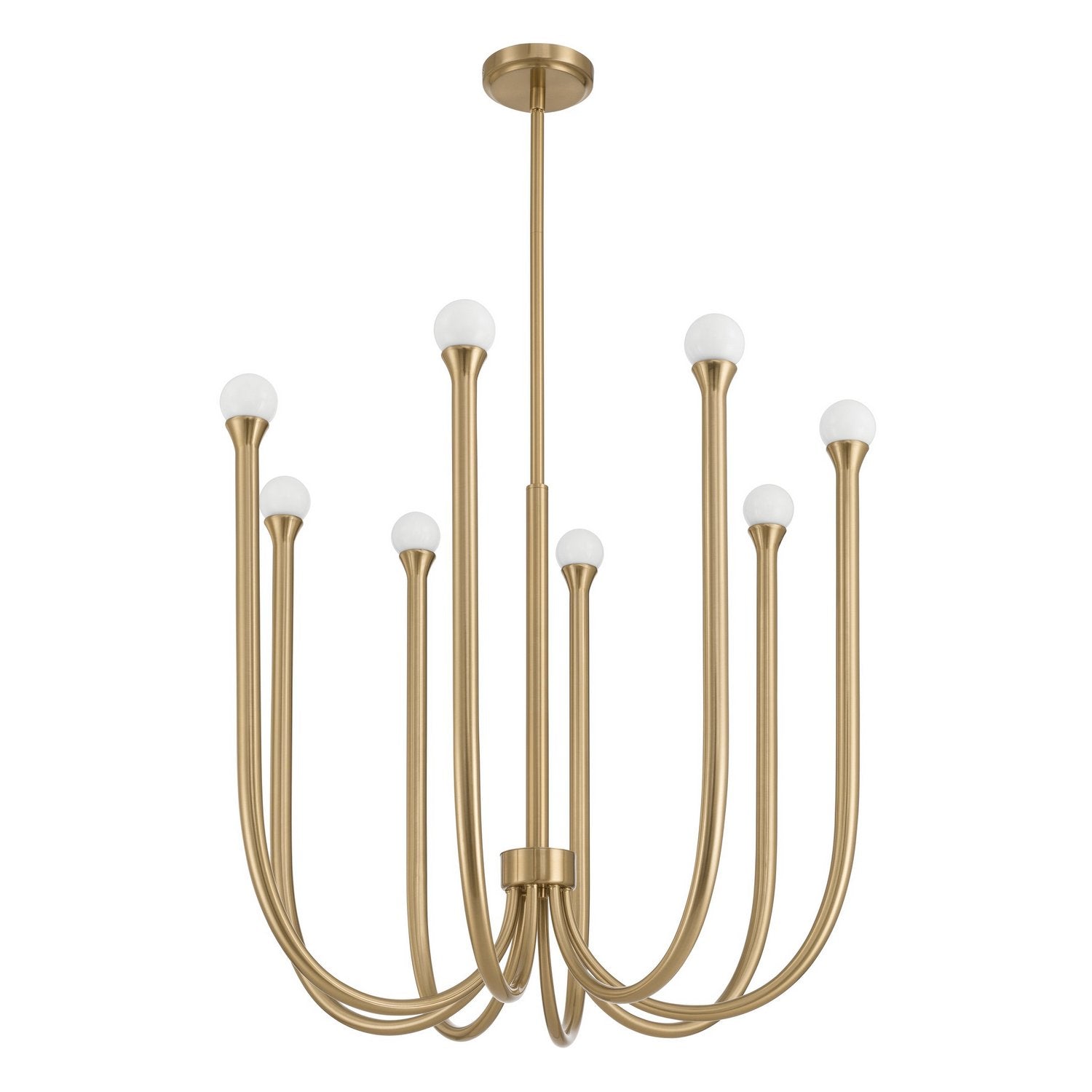 Thesis Lighting 207258A Dahlia LED Chandelier in Brass
