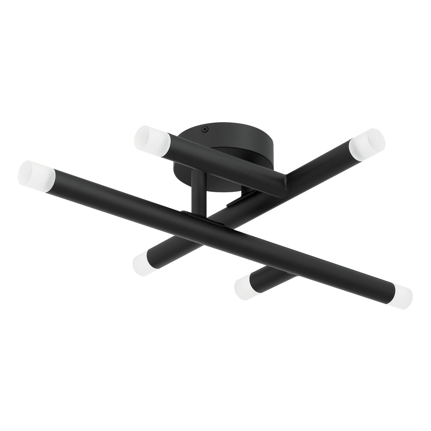 Thesis Lighting 207298A Manhattan LED Flush Mount / Wall Sconce in Matte Black