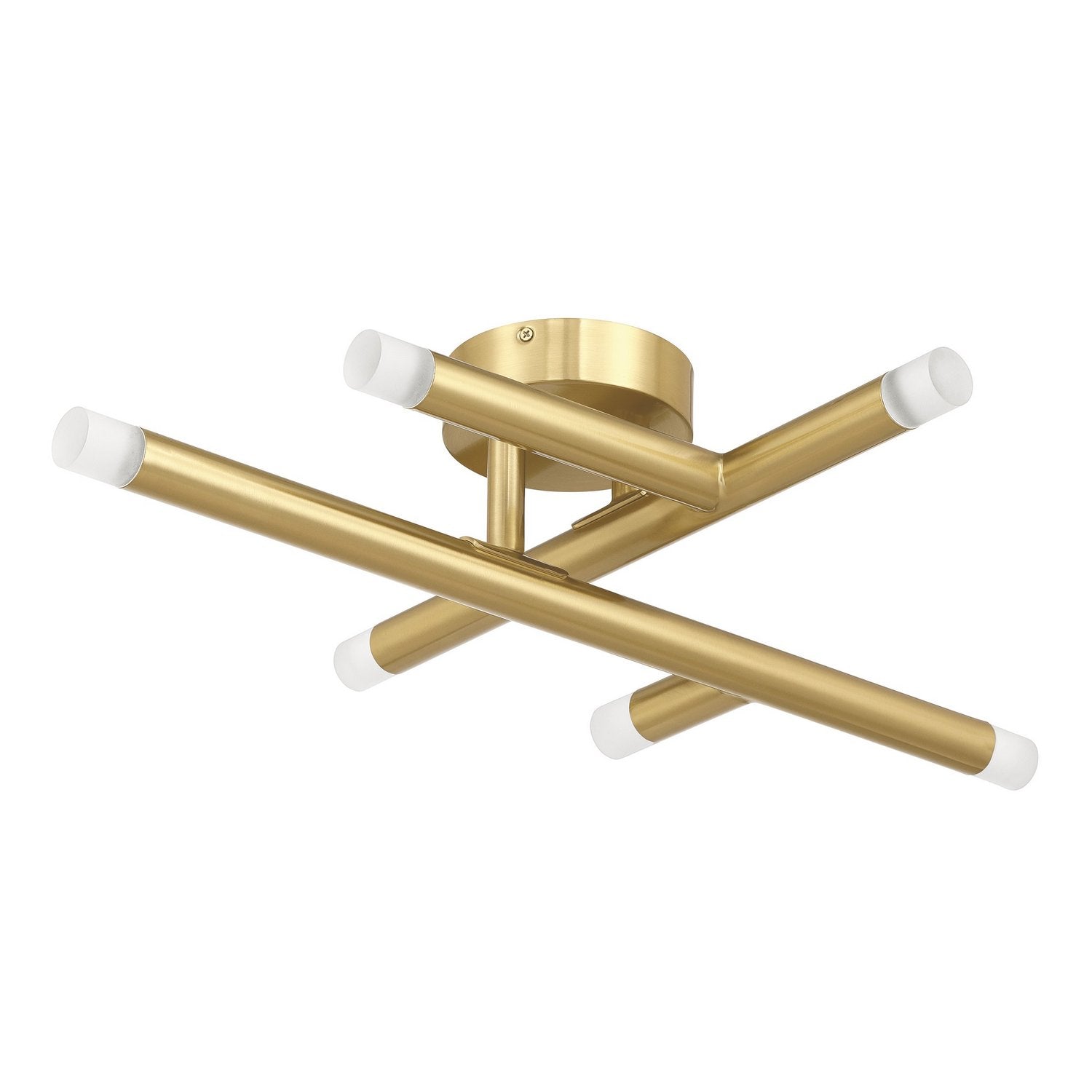Thesis Lighting 207303A Manhattan LED Flush Mount / Wall Sconce in Brushed Gold