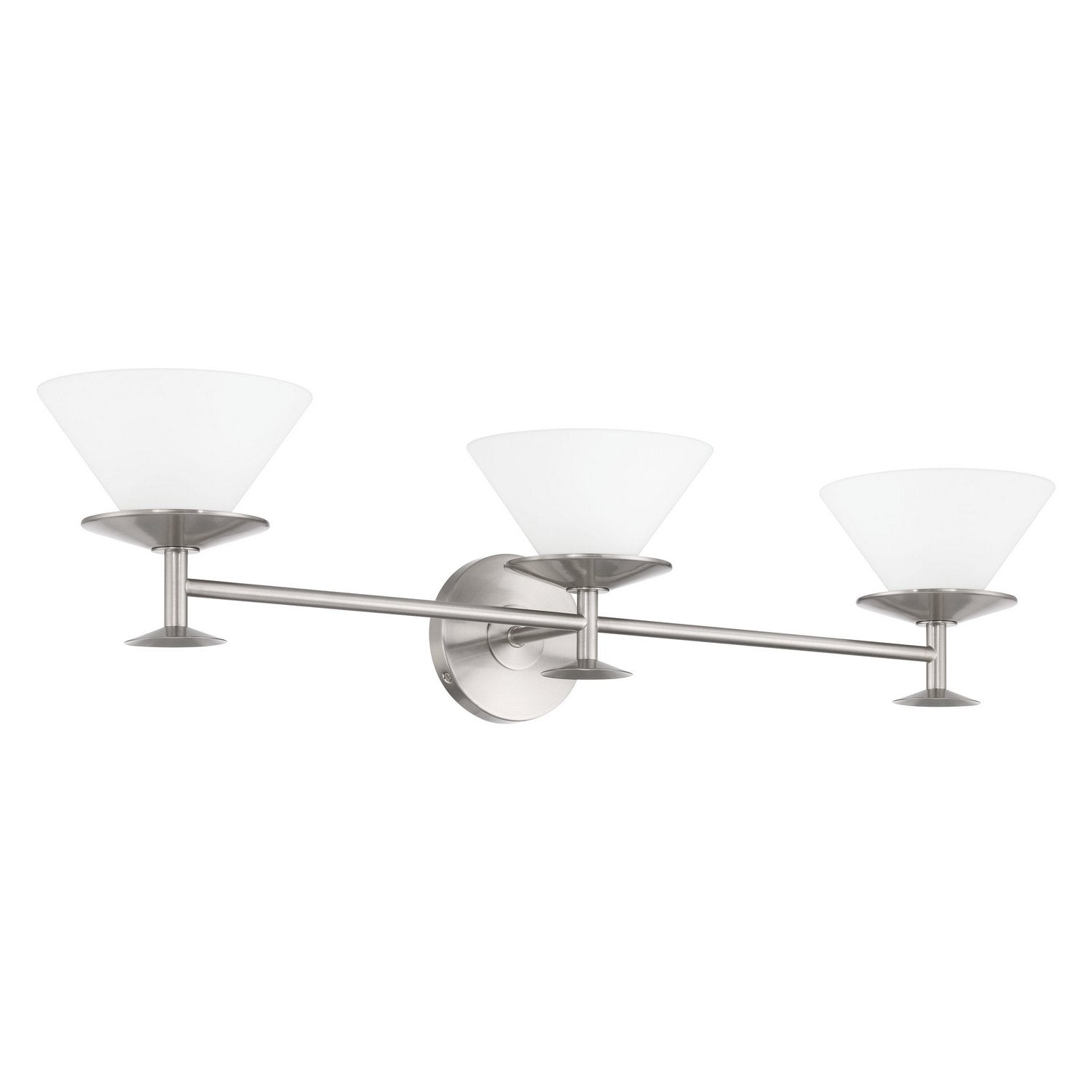 Thesis Lighting 207329A Tremolo Vanity in Brushed Nickel, Polished Nickel