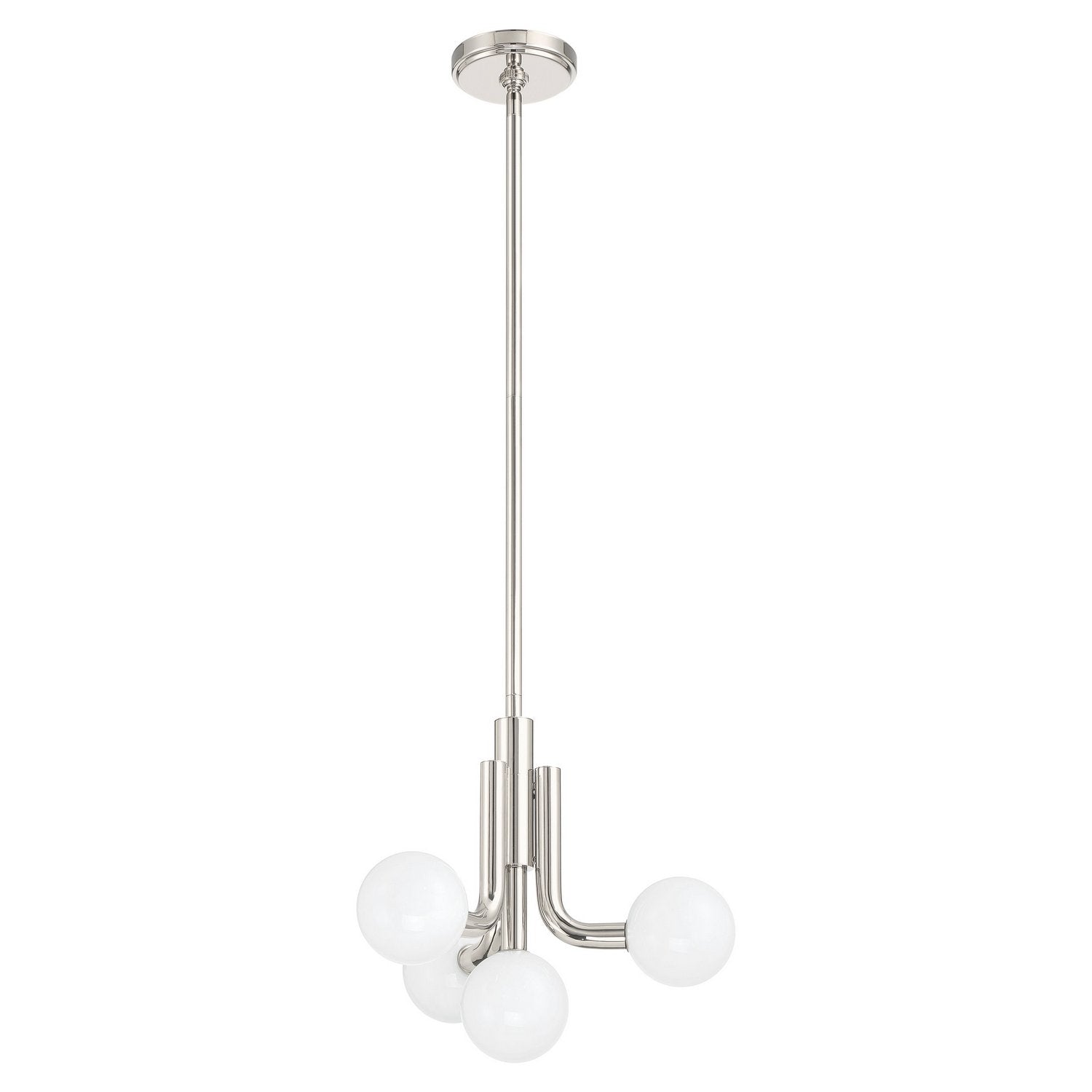Éclairage Thesis 207352A Stockholm LED Convertible Suspension en nickel poli