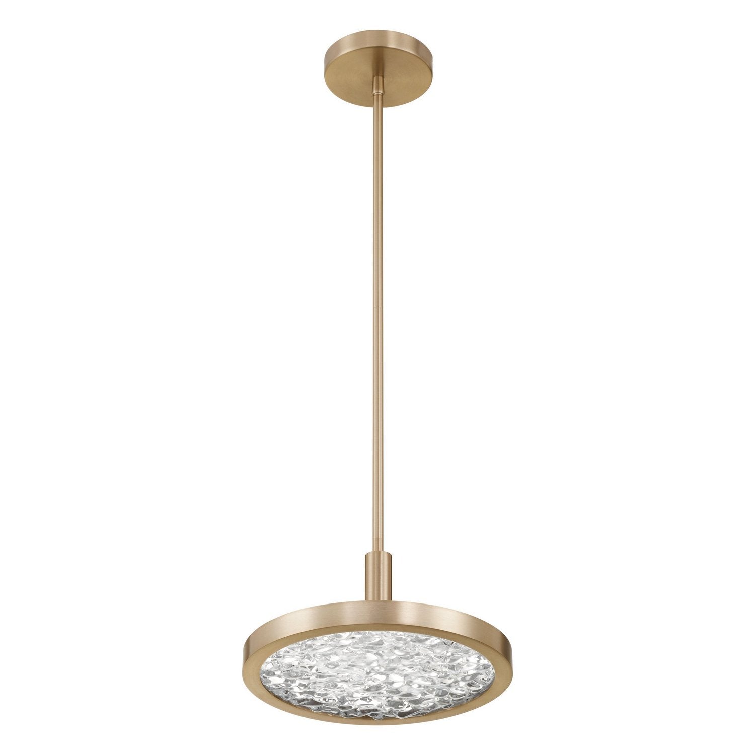 Éclairage Thesis 207416A Courtney LED Convertible Suspension en bronze champagne