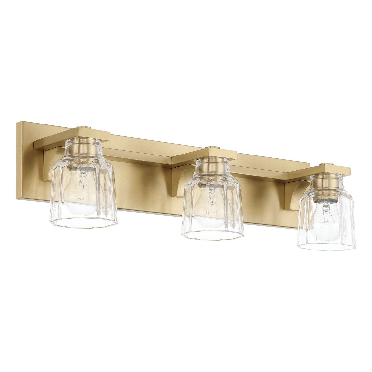 Thesis Lighting 207667A Dryden Vanity in Champagne Gold