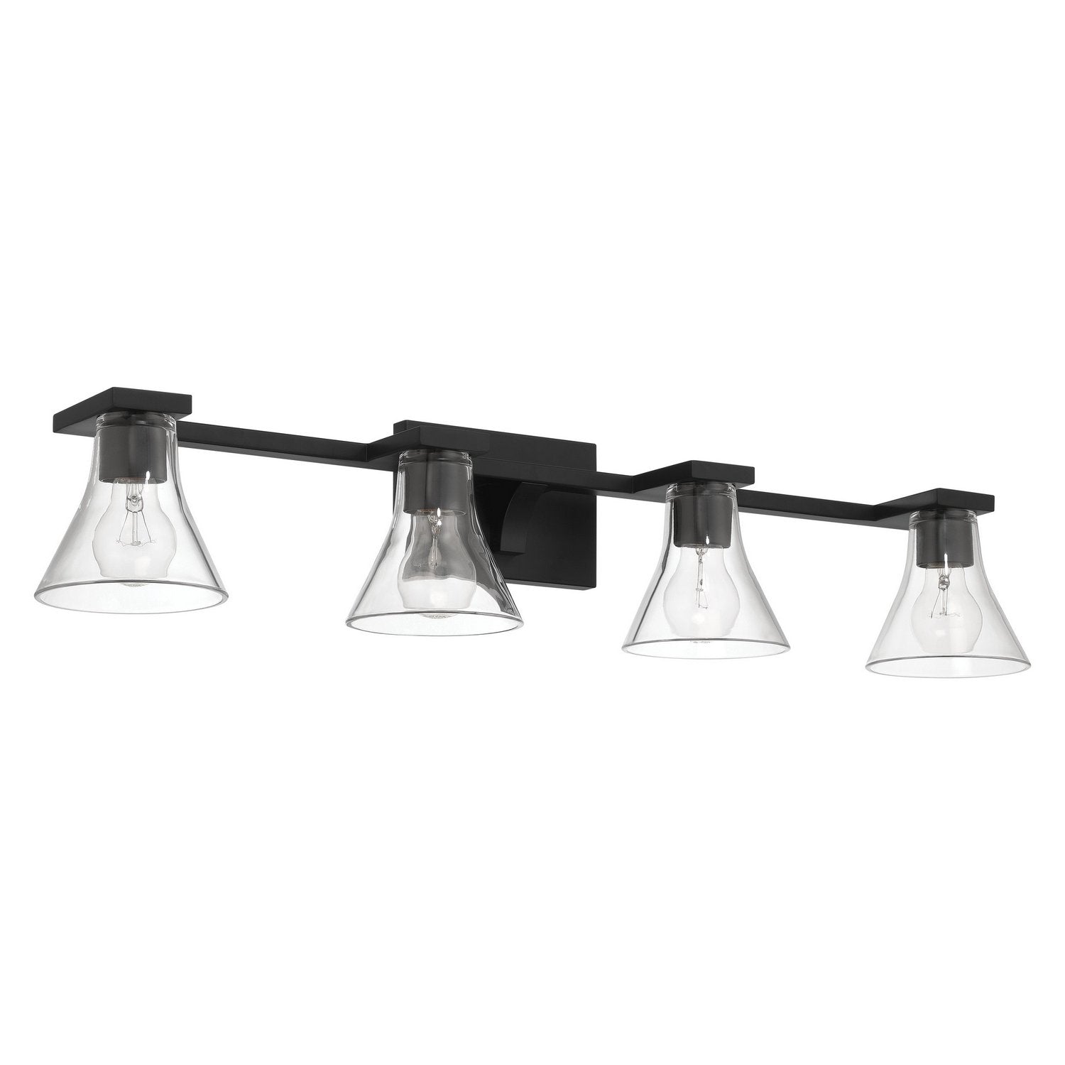 Thesis Lighting 207664A Gilford Vanity in Matte Black