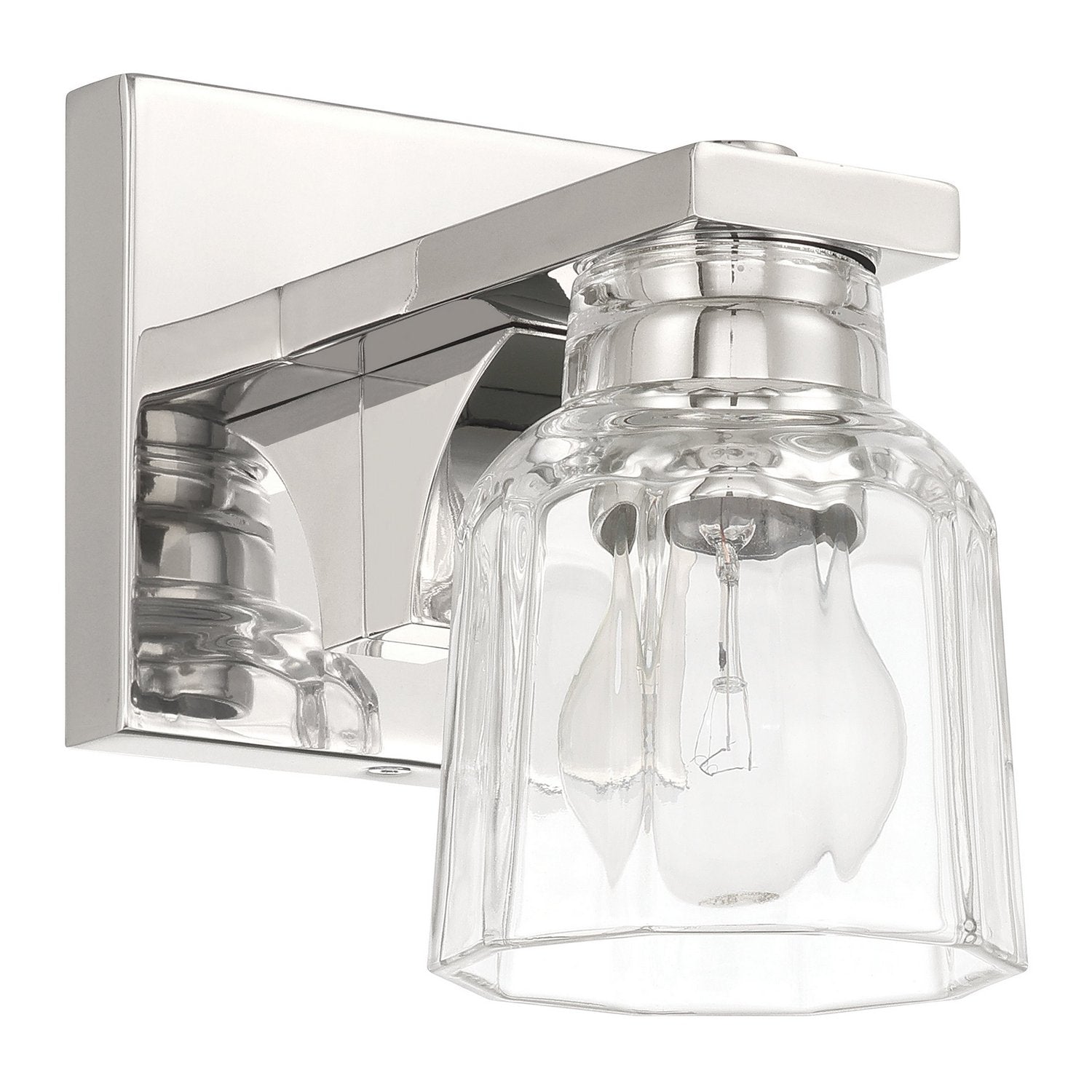 Thesis Lighting 207669A Dryden Vanity in Polished Nickel