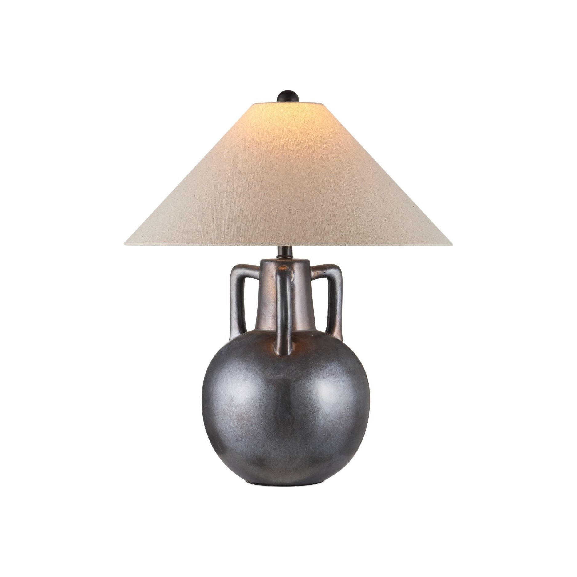 Currey and Company - 6000-1035 - Une lumière Lampe de table - Autry Lampe de table - Gris irisé