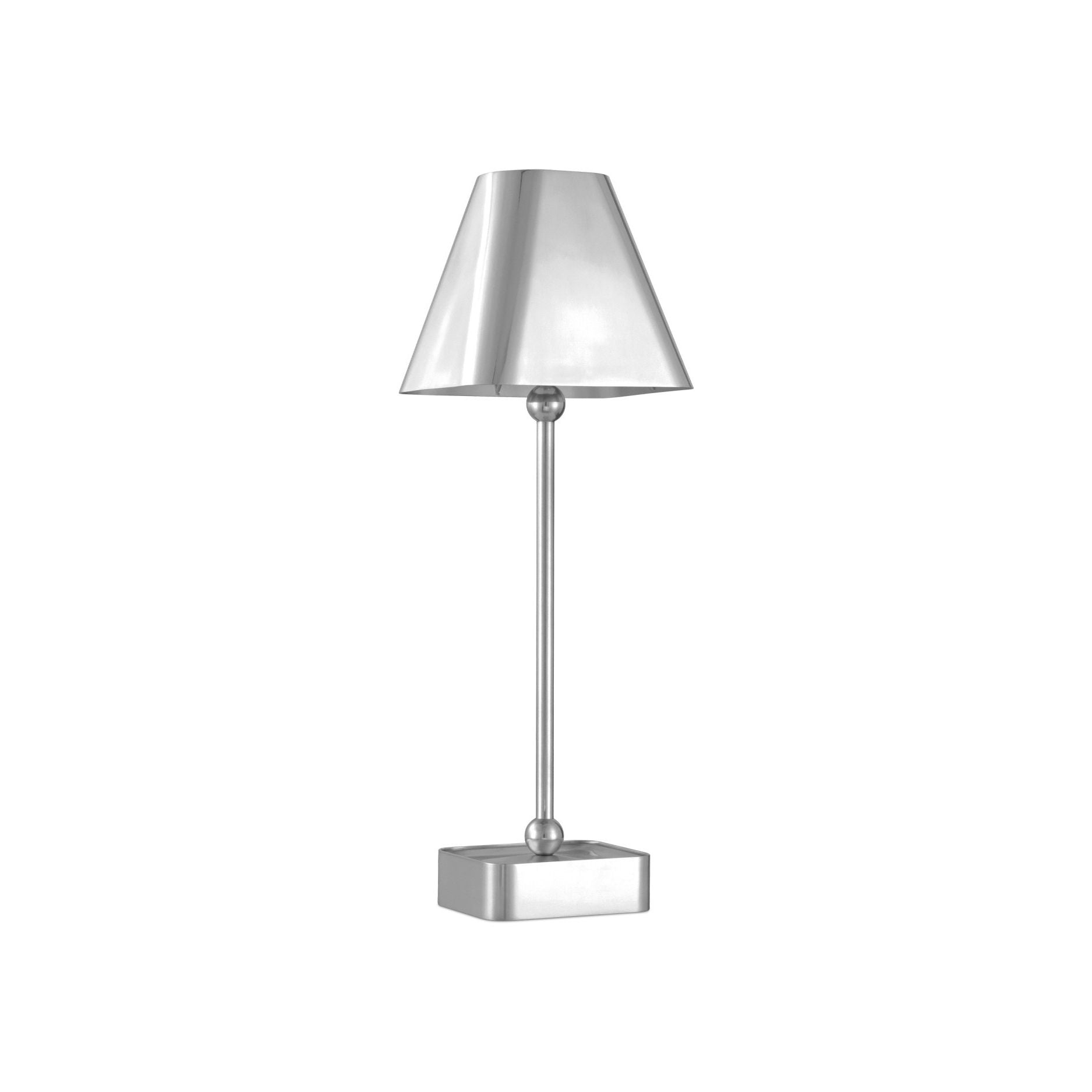 Currey and Company - 6700-0012 - One Light Table Lamp - Gadabout - Polished Nickel