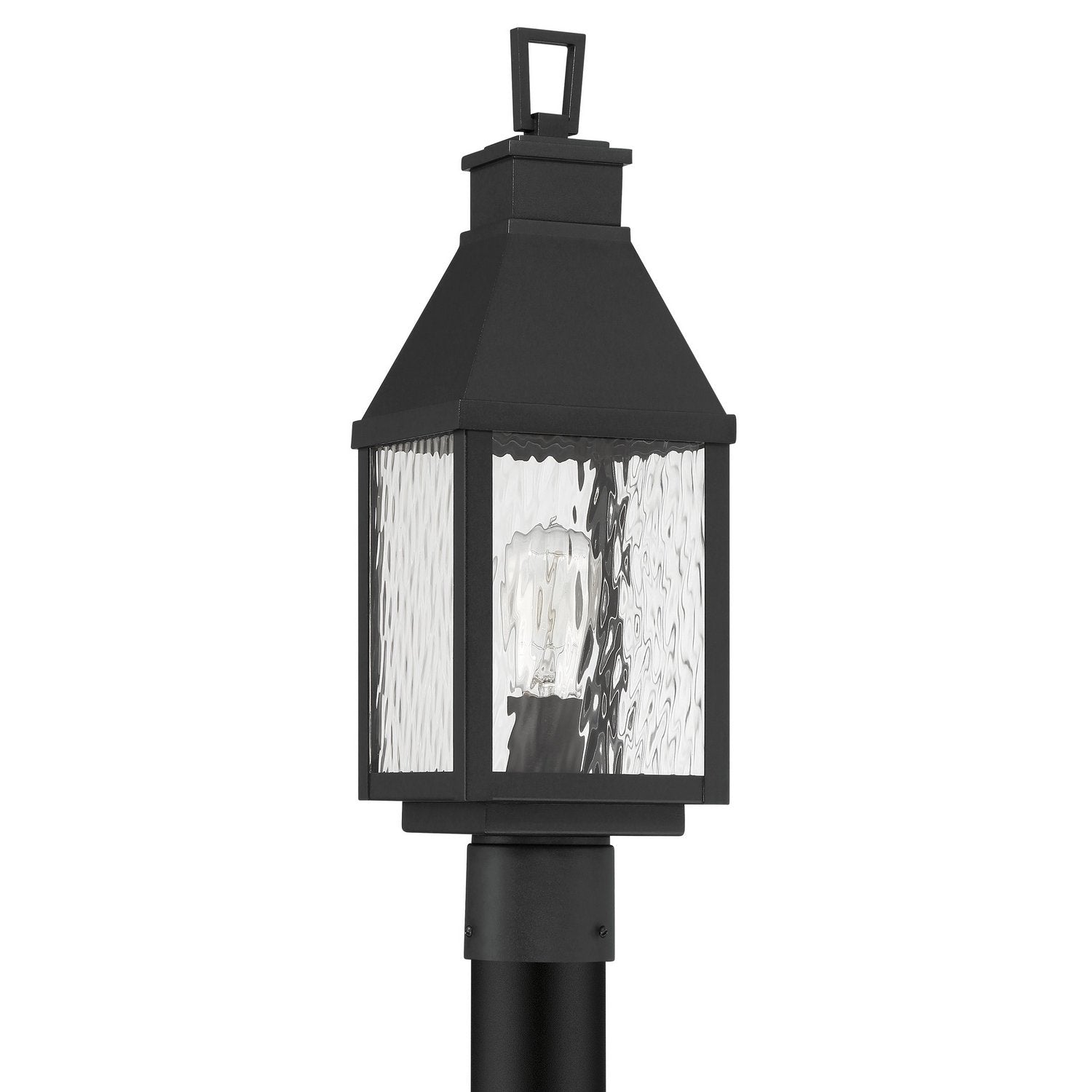 Thesis Lighting 207764A Glencrest Exterior Post Light in Textured Black