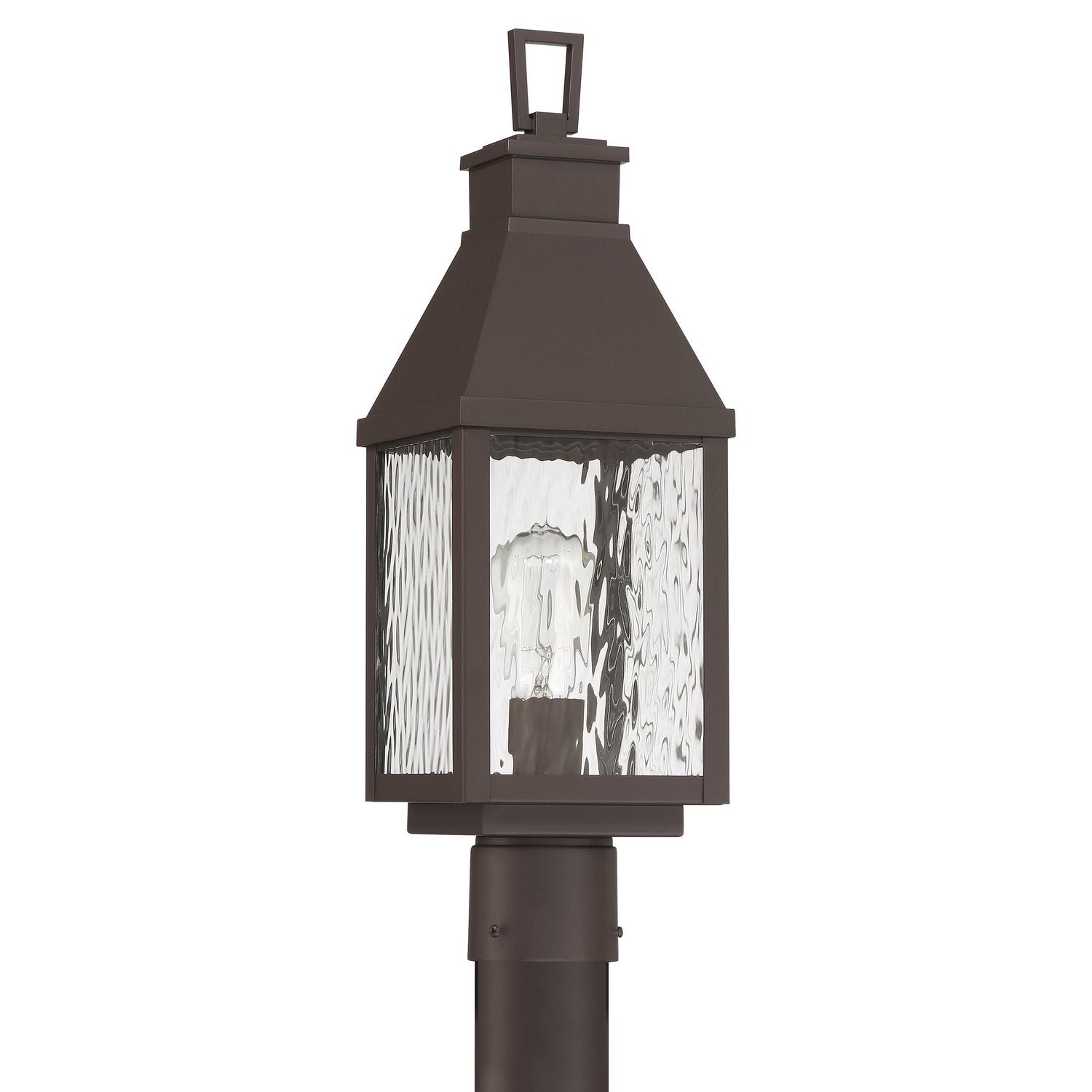 Thesis Lighting 207765A Glencrest Exterior Post Light in Dark Bronze