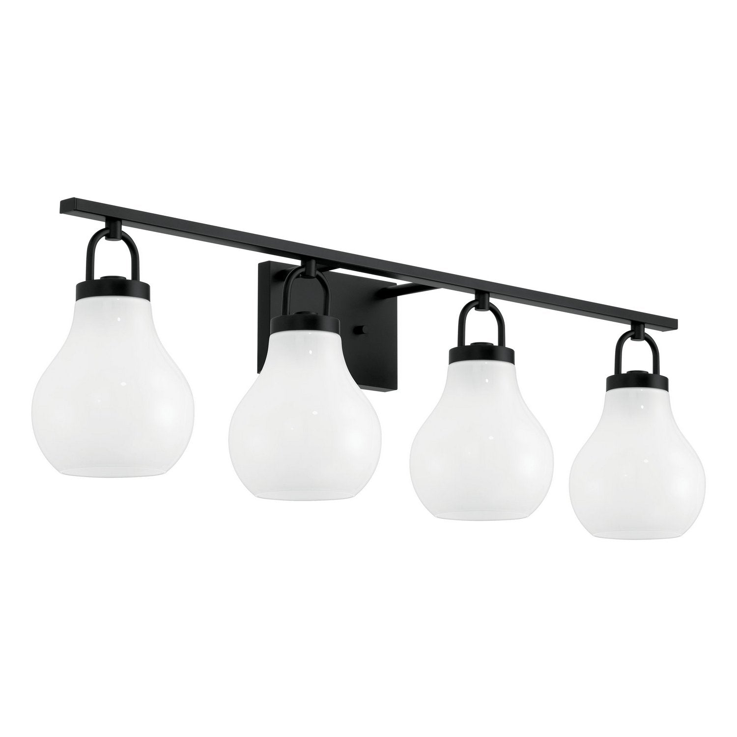 Thesis Lighting 207853A Mansfield Vanity in Matte Black