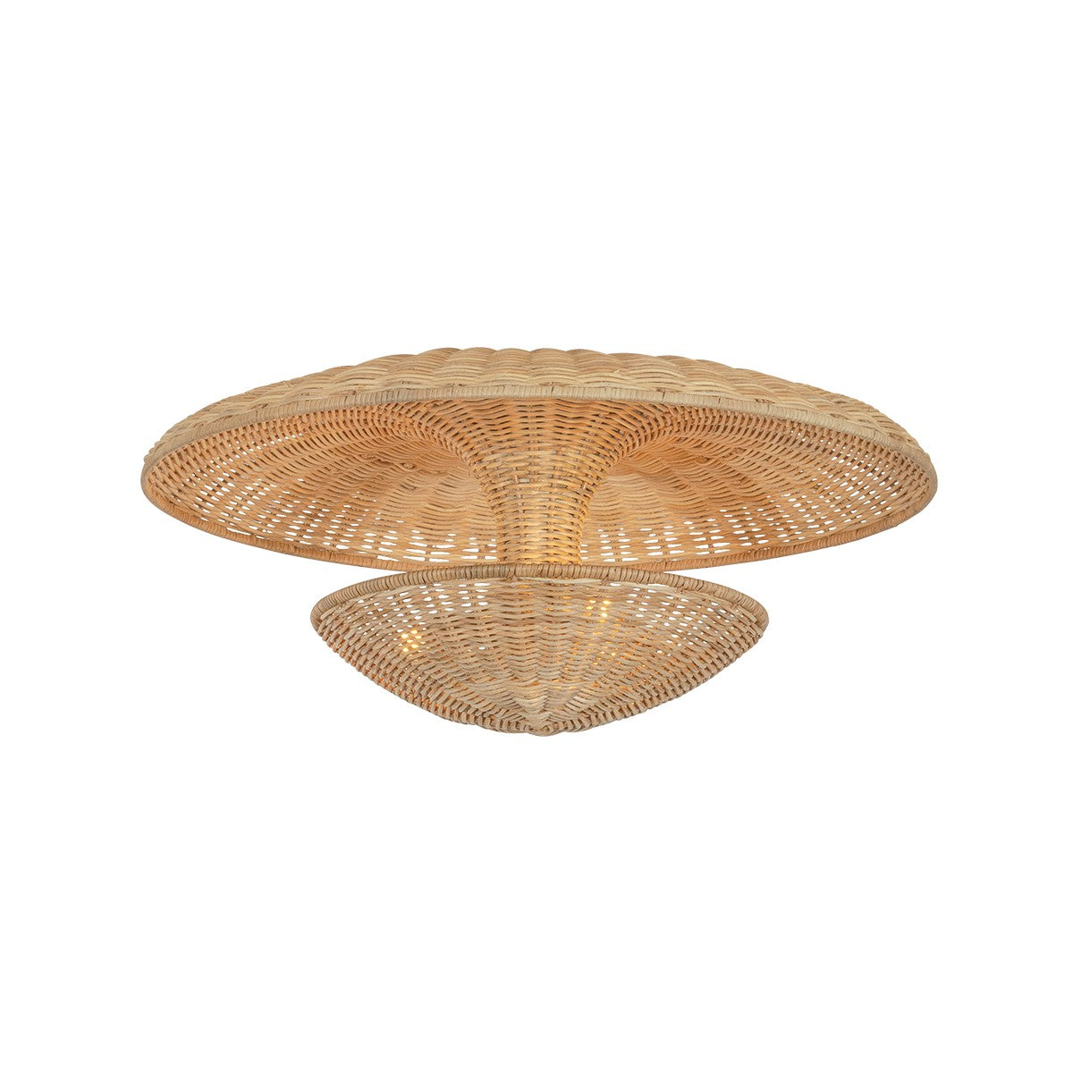 Troy Lighting Canada - C6222-BRL - Three Light Semi Flush Mount - Draco - Bronze Leaf