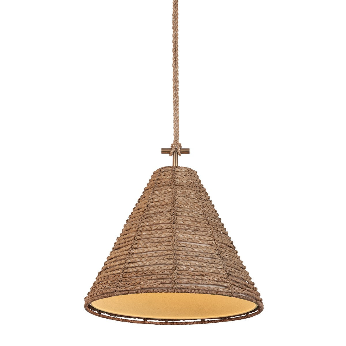 Troy Lighting Canada - F6020-PBR - One Light Pendant - Redwood - Patina Brass