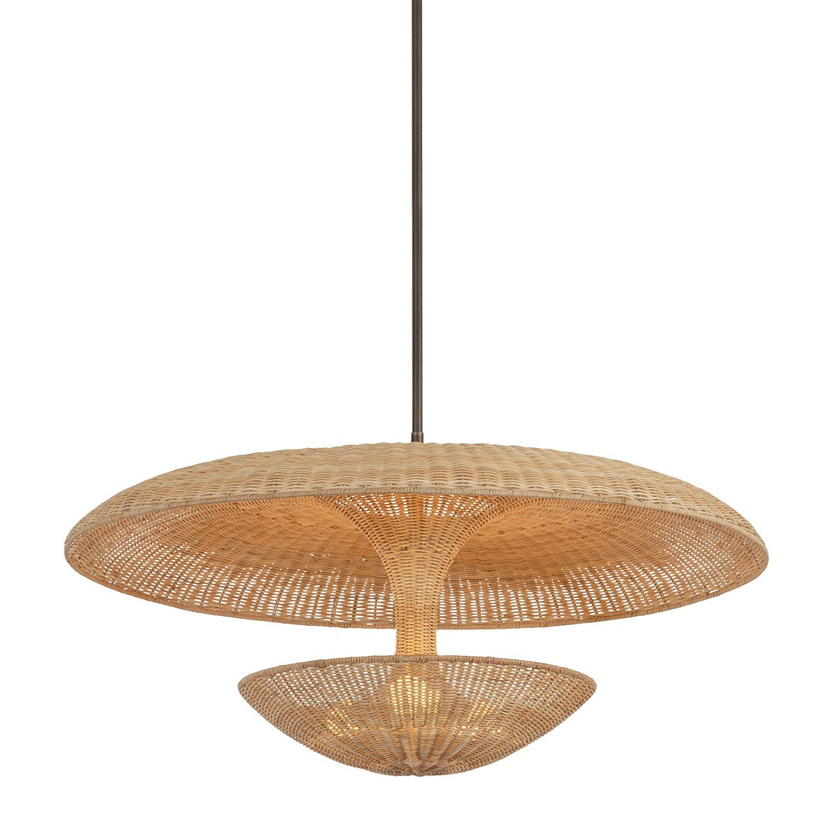 Troy Lighting Canada - F6240-BRL - Three Light Pendant - Draco - Bronze Leaf